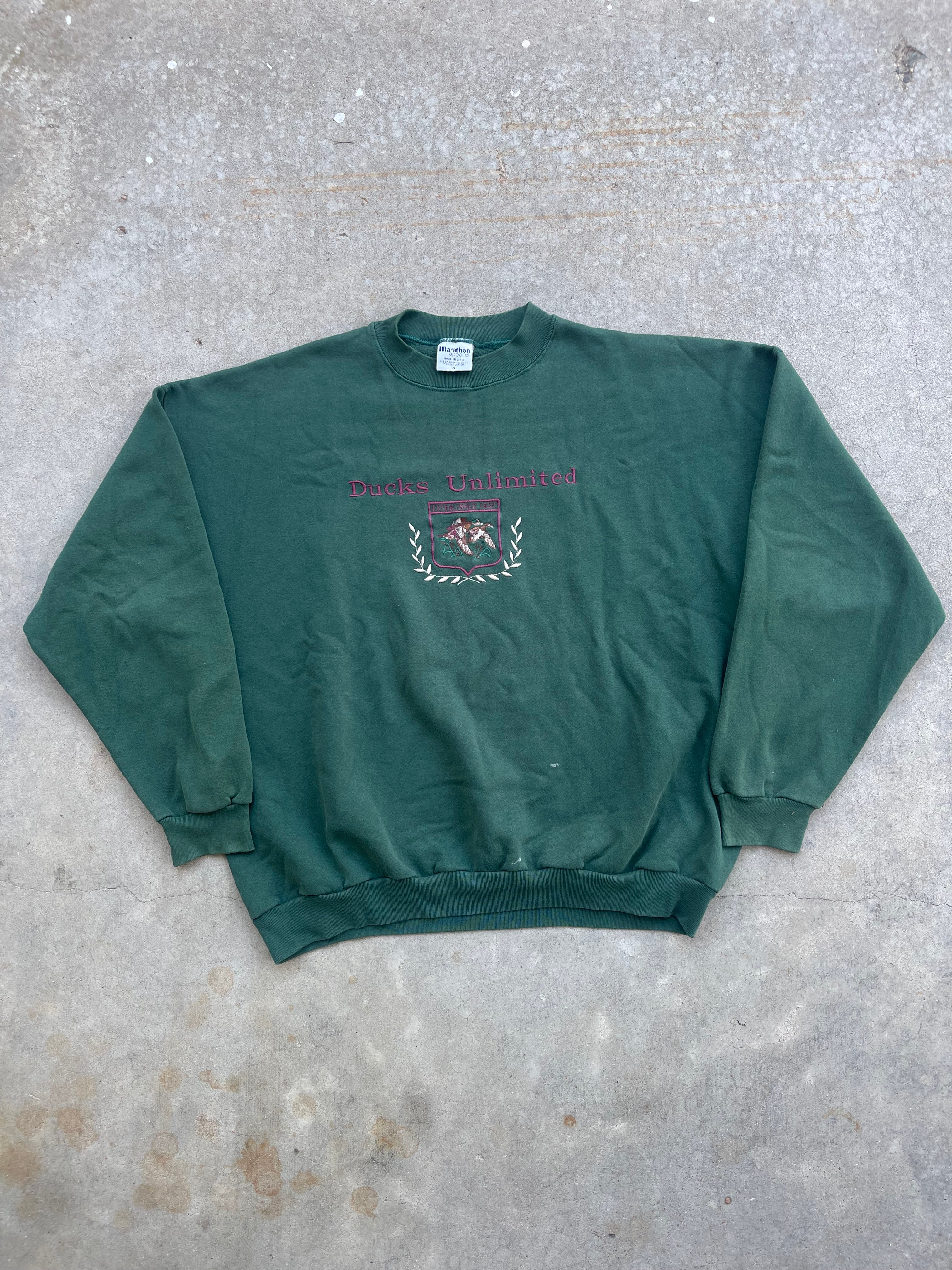 Vintage Ducks Unlimited Crewneck (XL)