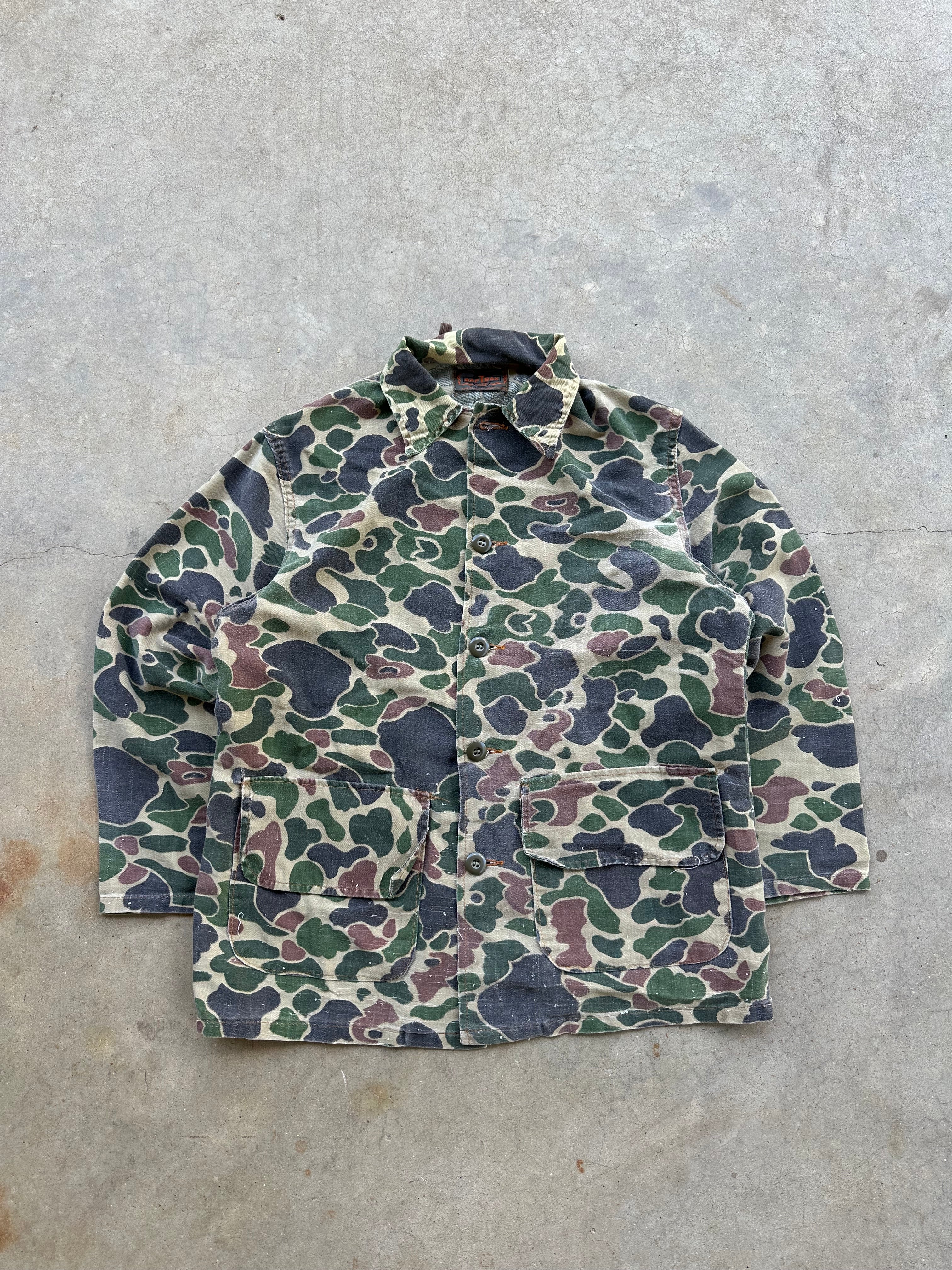 Vintage Saftbak Duck Camo Shacket (M)