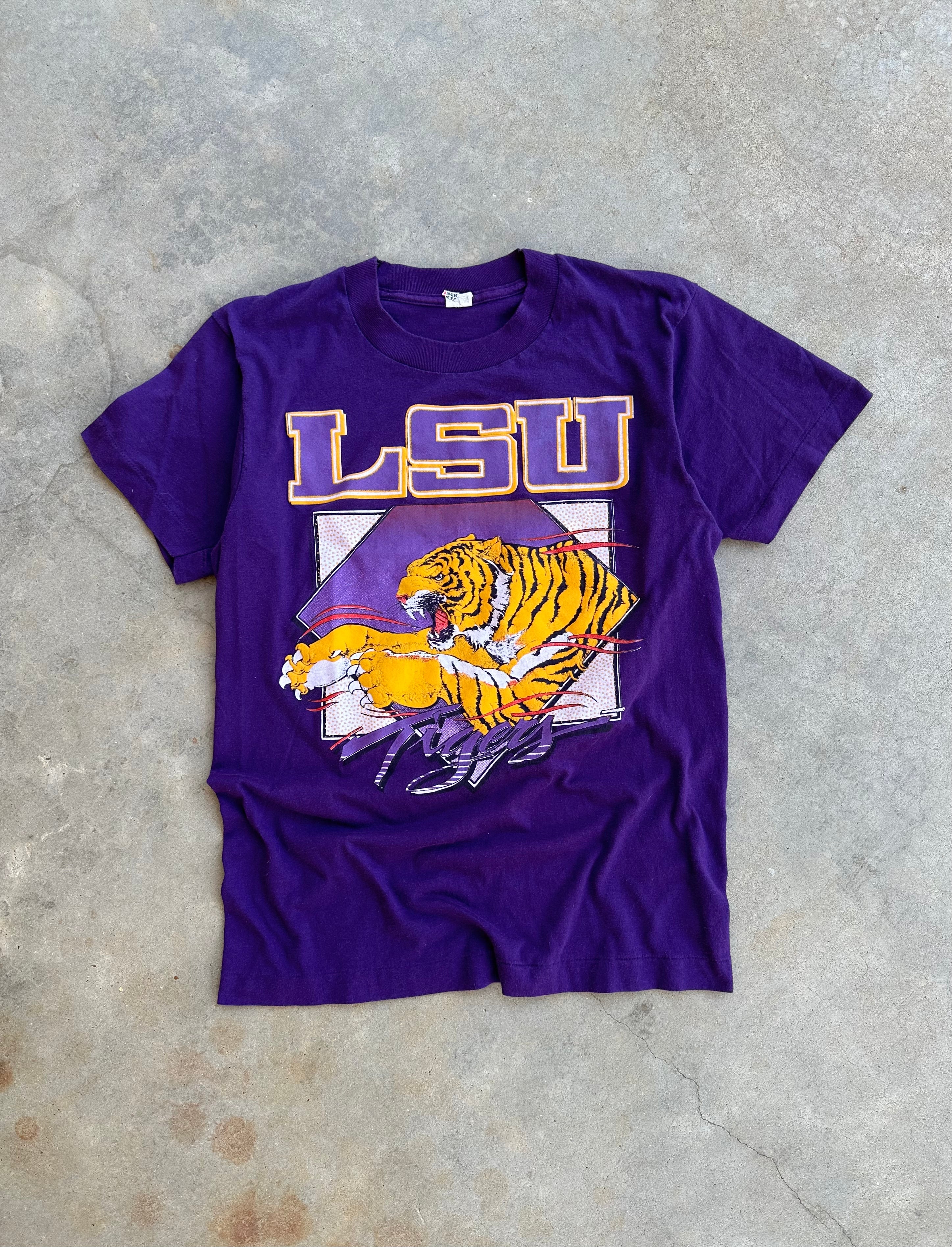 1980s LSU Tigers T-Shirt (S)