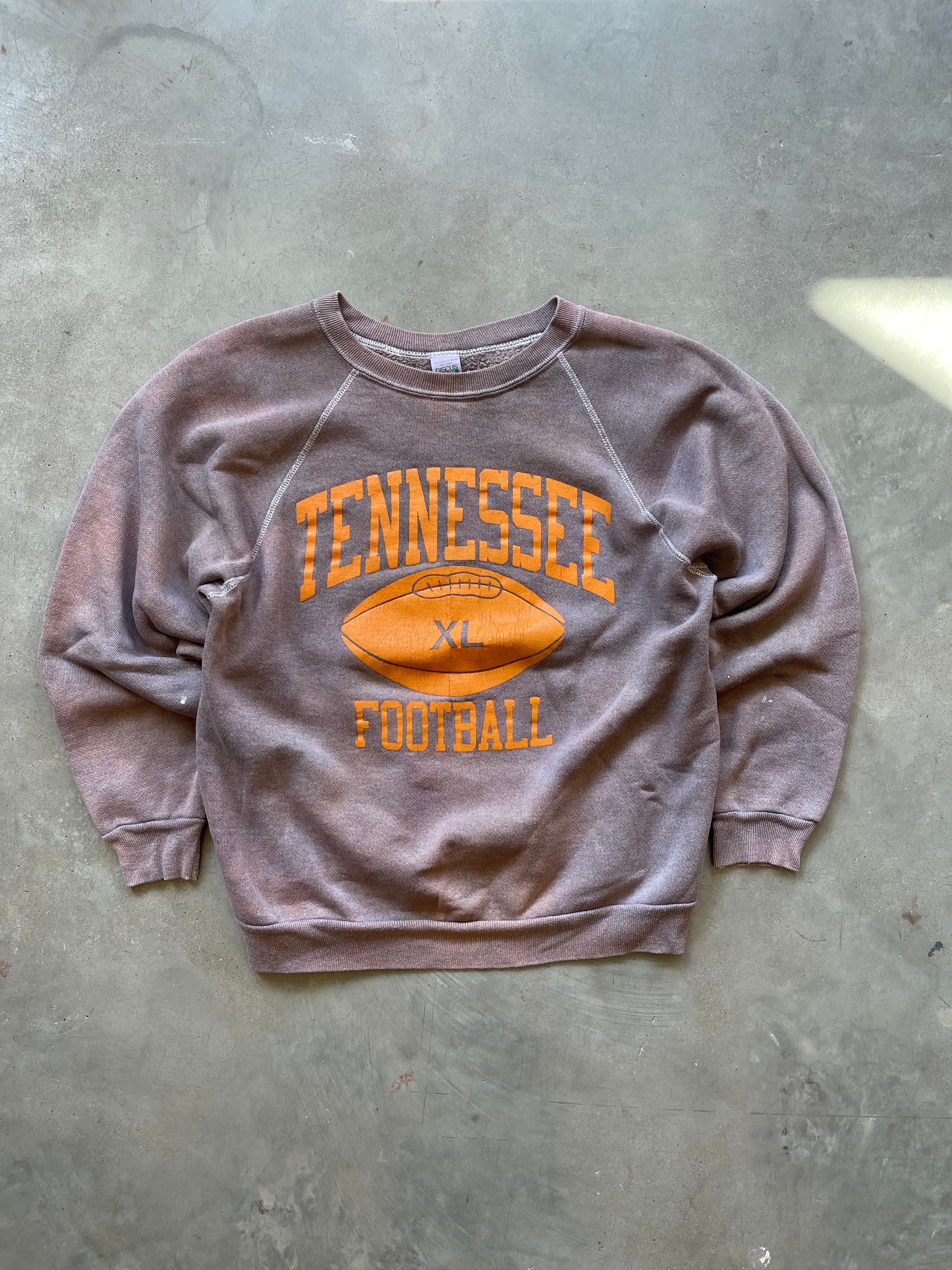 Vintage Overdyed Tennessee Football Crewneck (M)