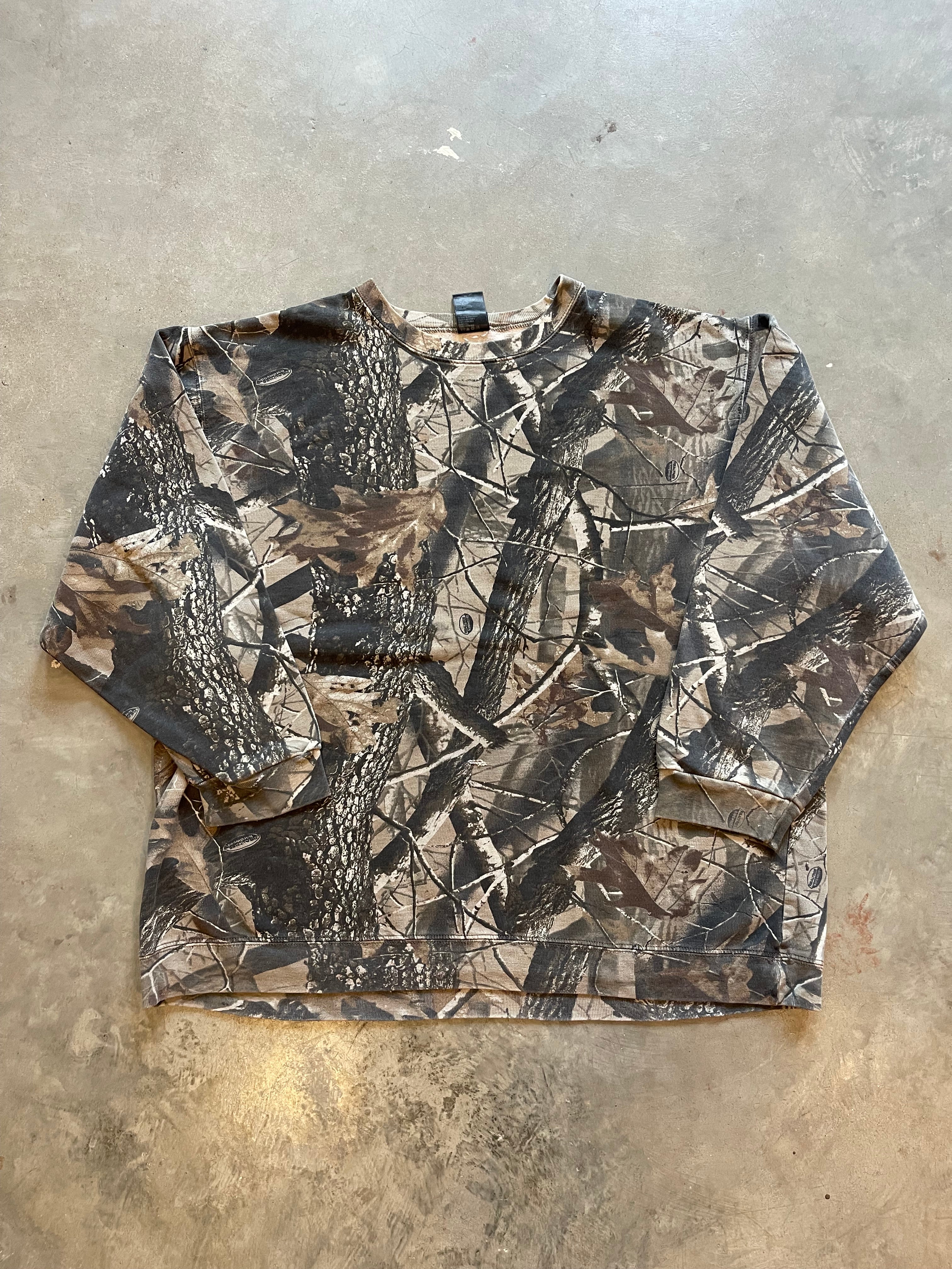 2000’s Realtree Camo Cotton Crewneck (2Xl)