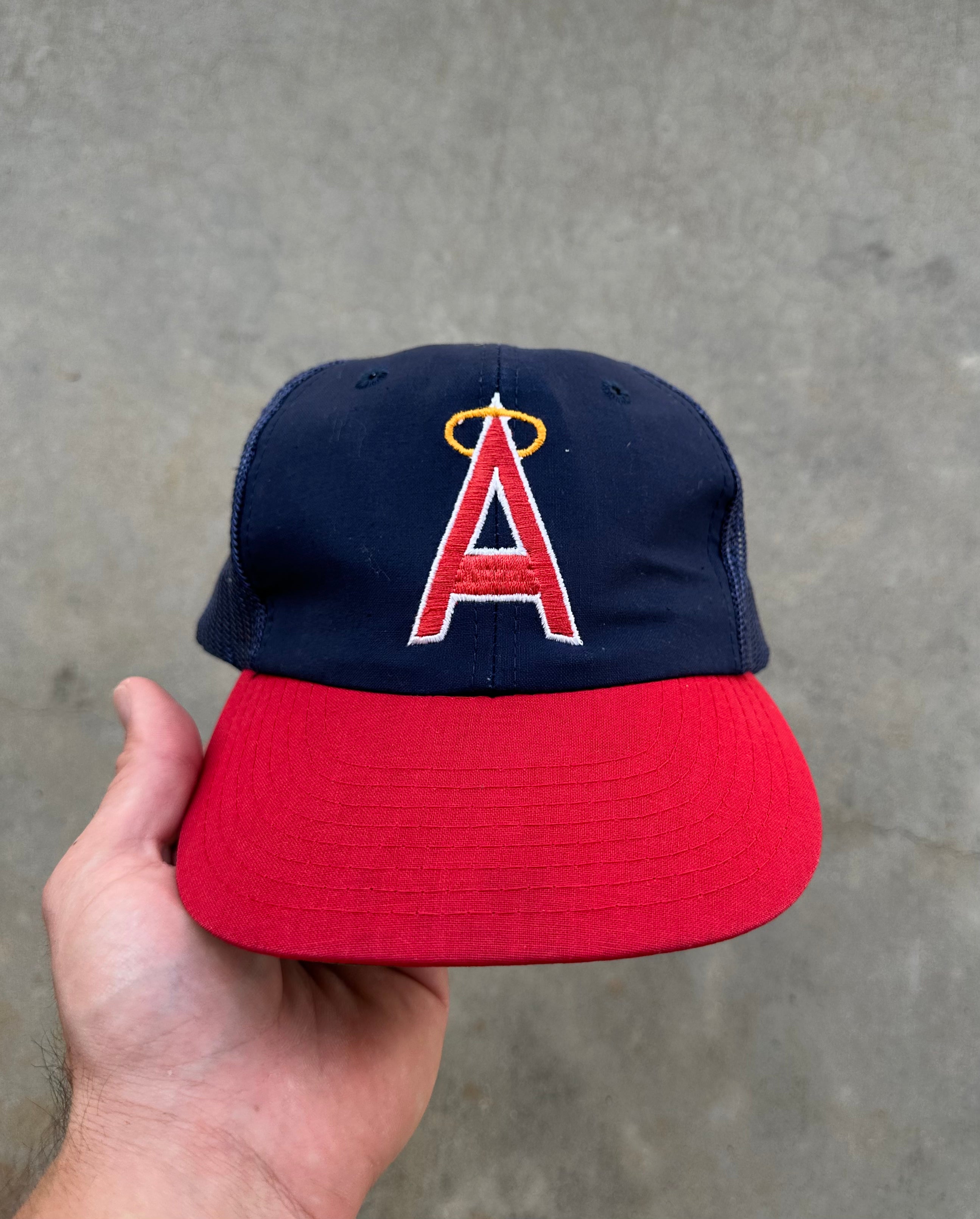 1980s California Angels Mesh Back Hat