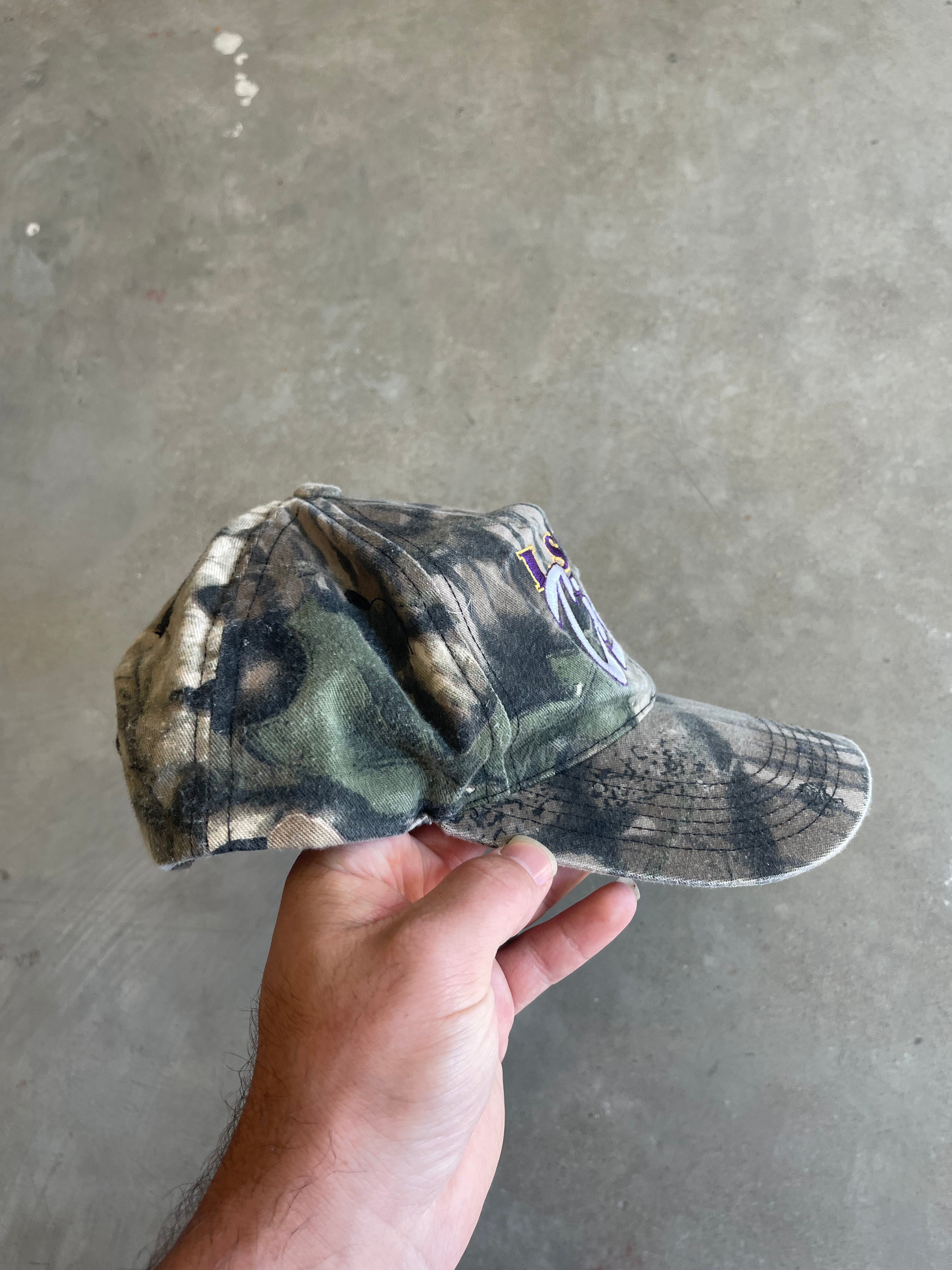 Vintage Camo LSU Tigers Hat