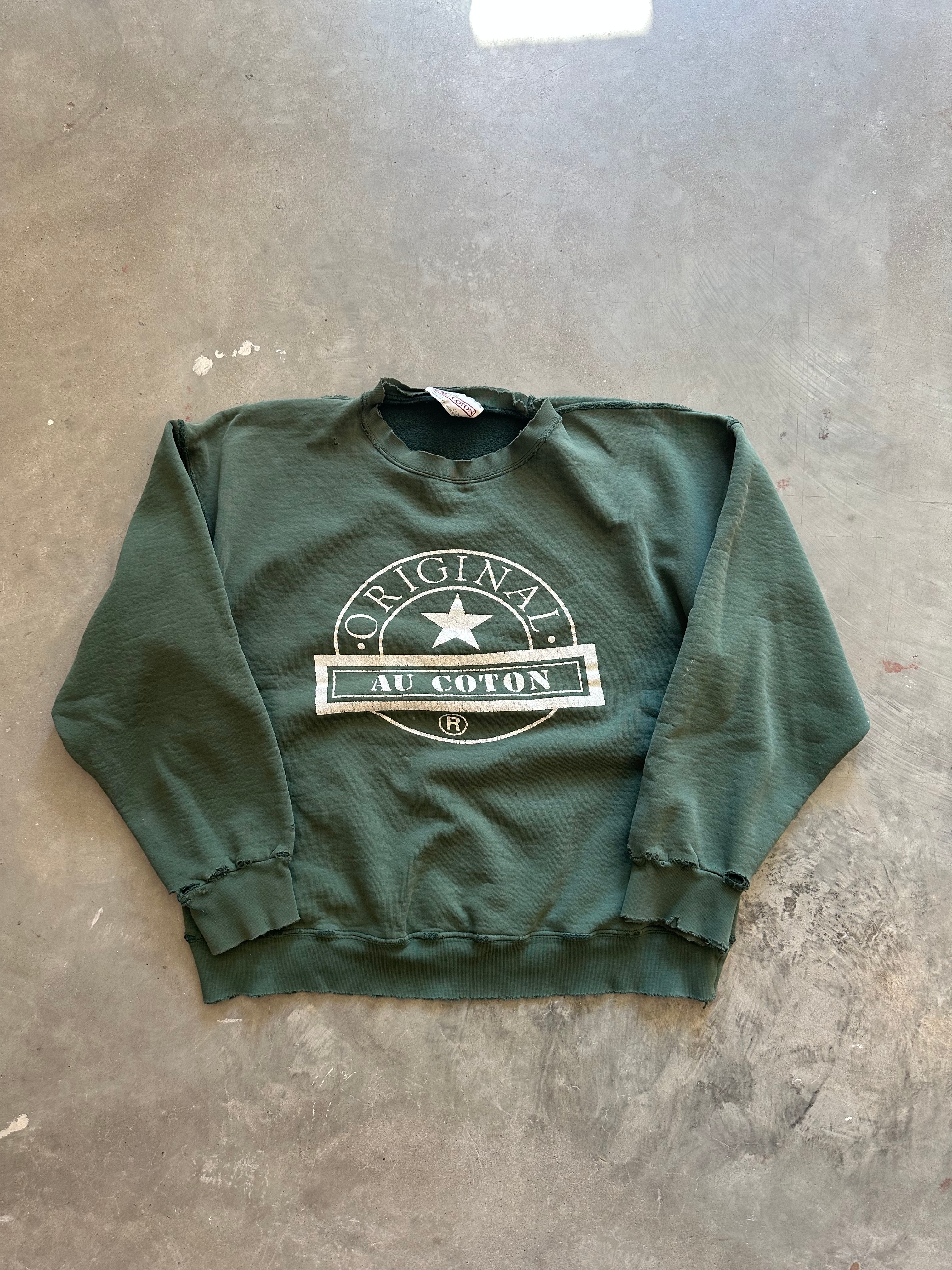 Vintage Distressed AU Cotton Crewneck (M)