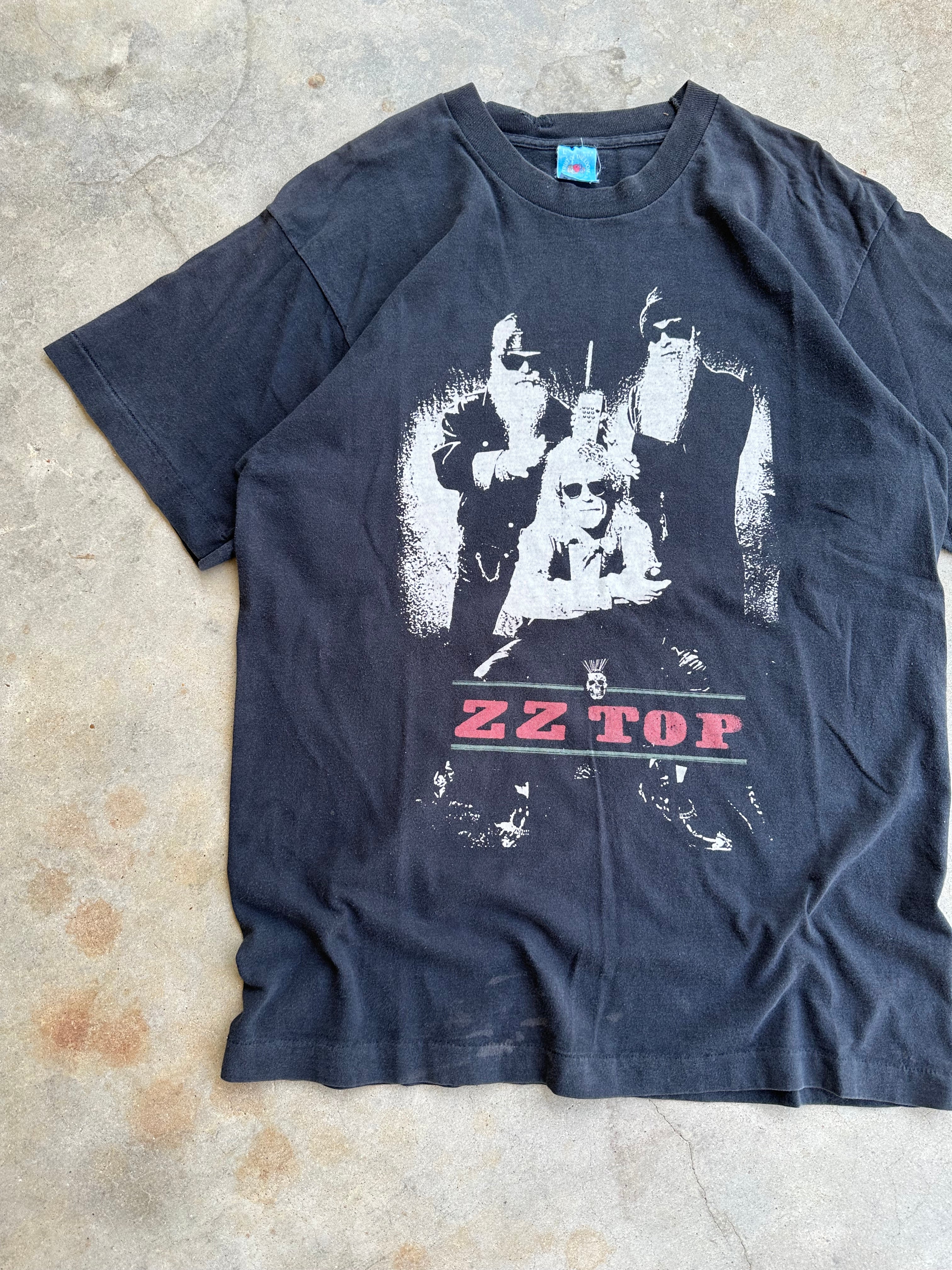 1990s ZZ TOP “Insist on the Originals” T-Shirt (L)