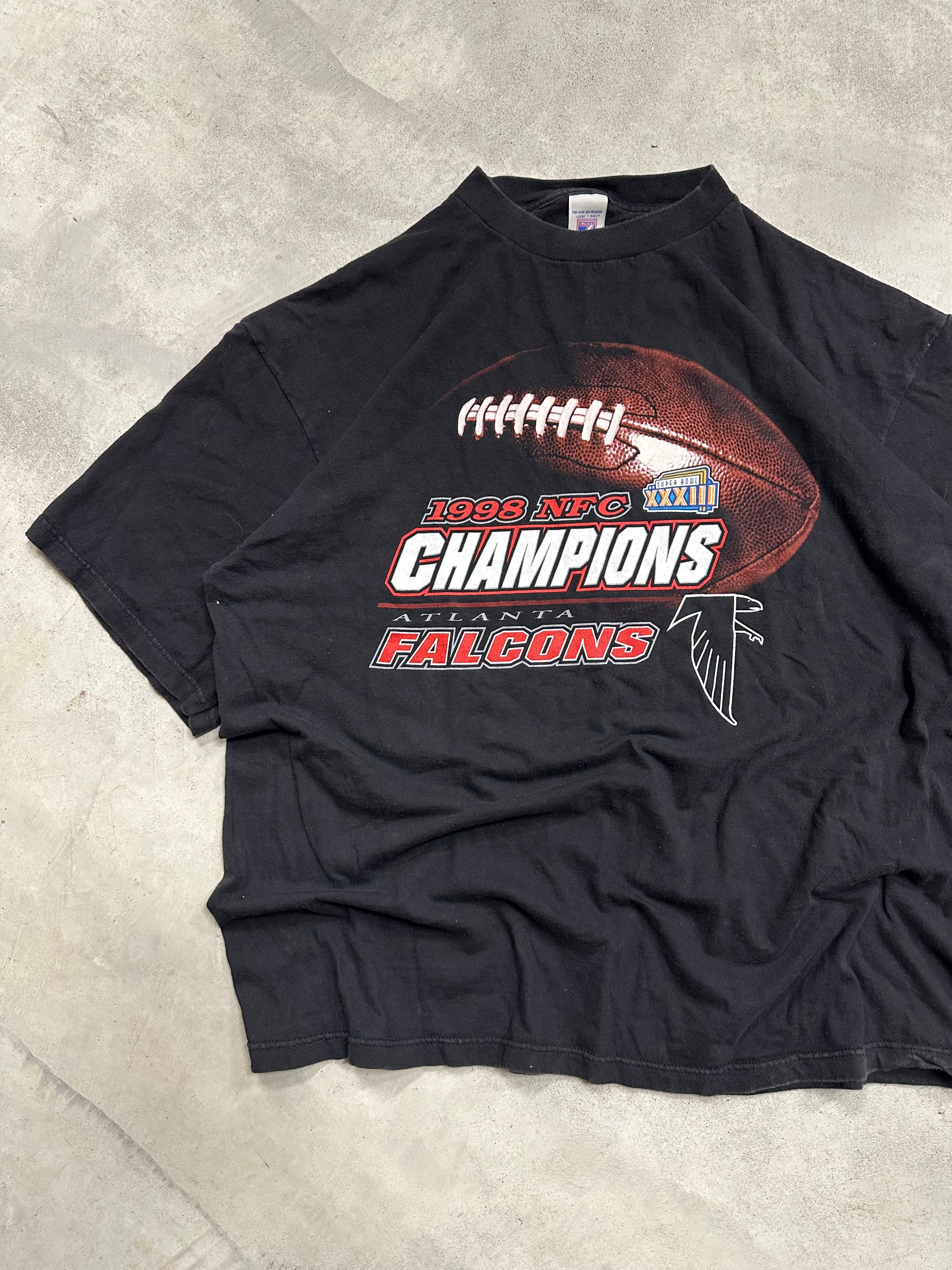 1998 Atlanta Falcons NFC Champions T-Shirt