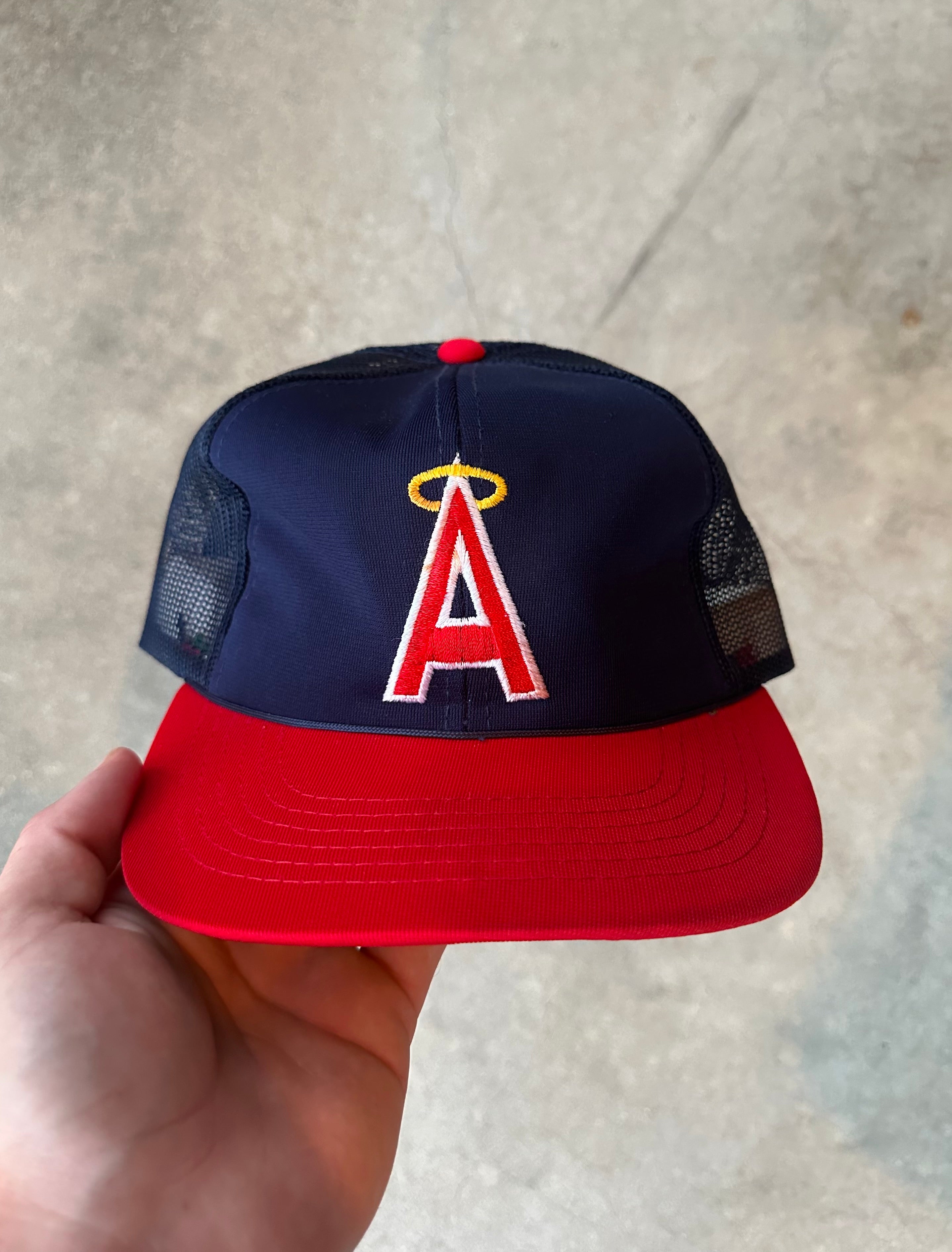 1980s Los Angeles Angels Mesh Snapback