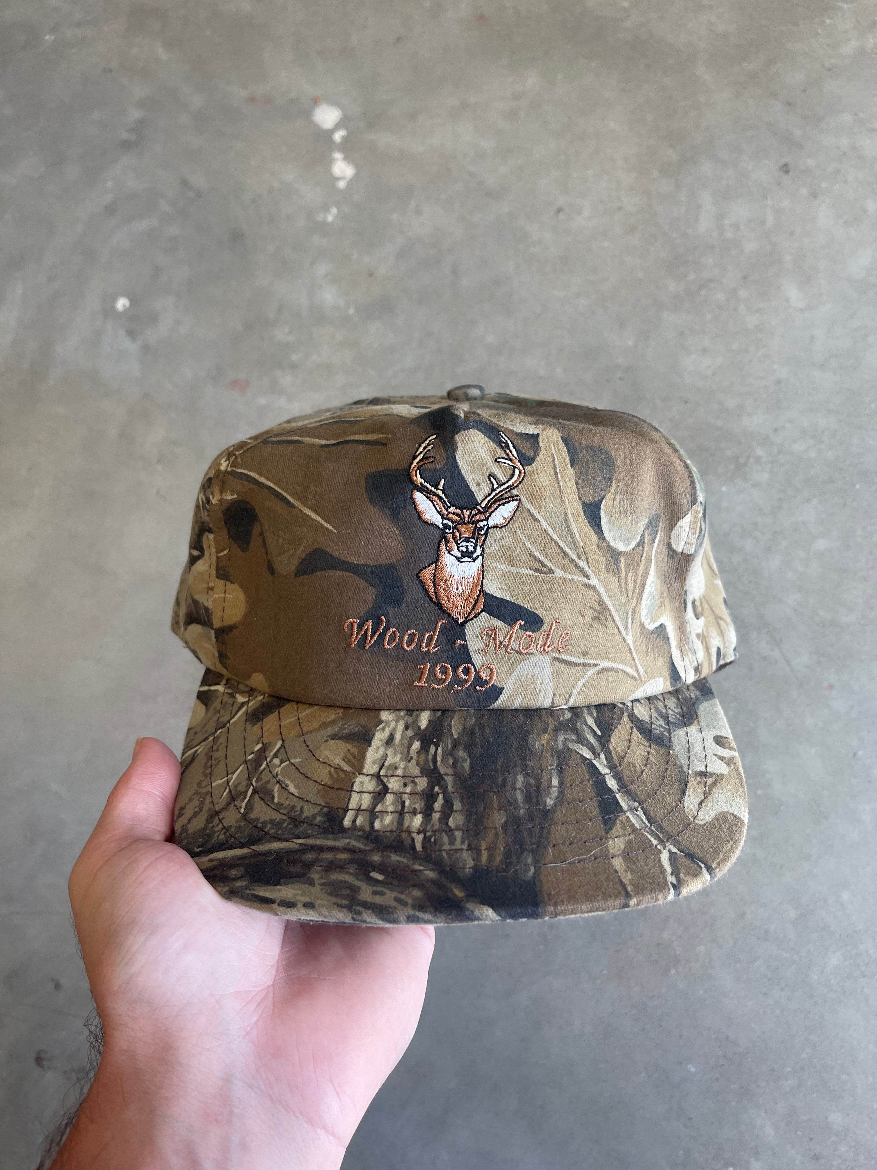 1999 Realtree Camo Wood-Mode Deer Hat