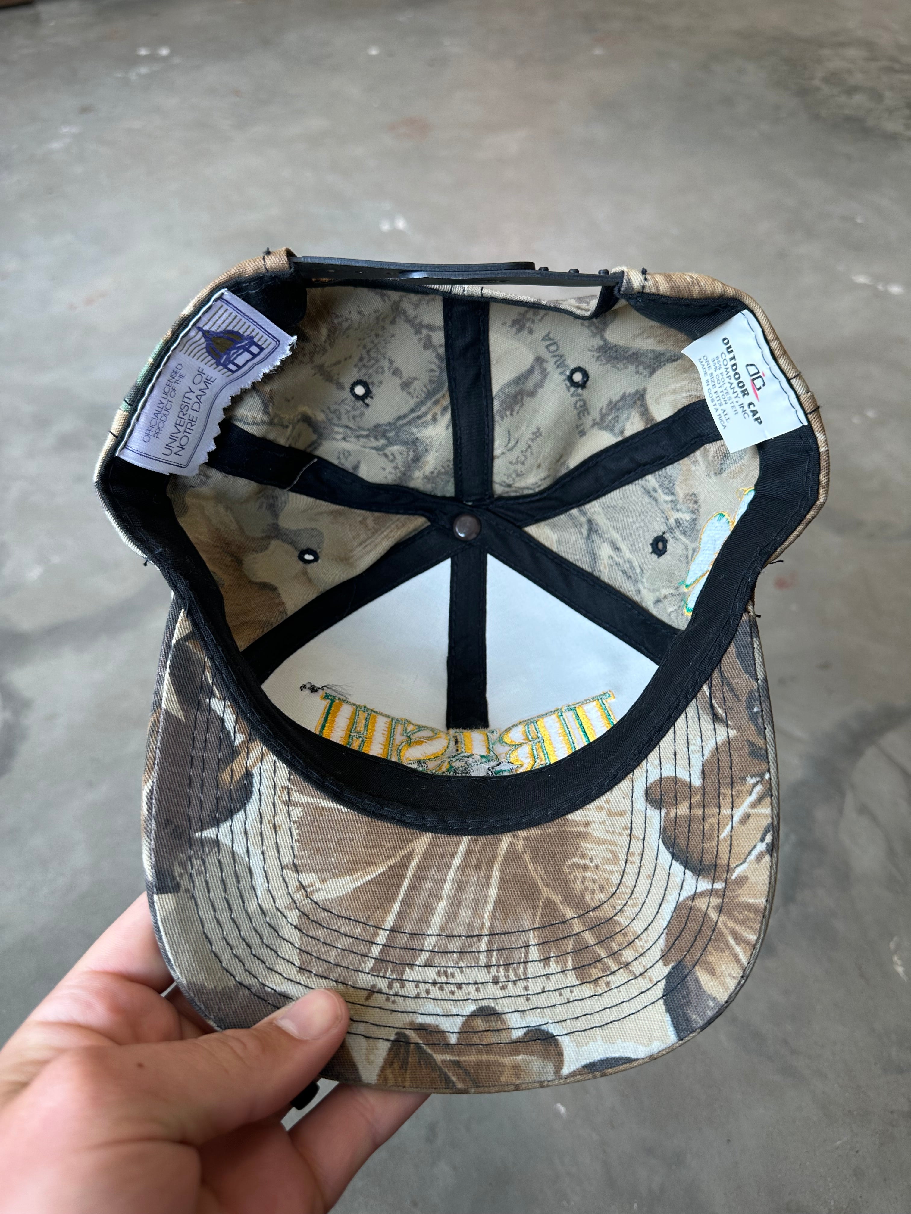 1990’s Notre Dame Fighting Irish Camo Hat