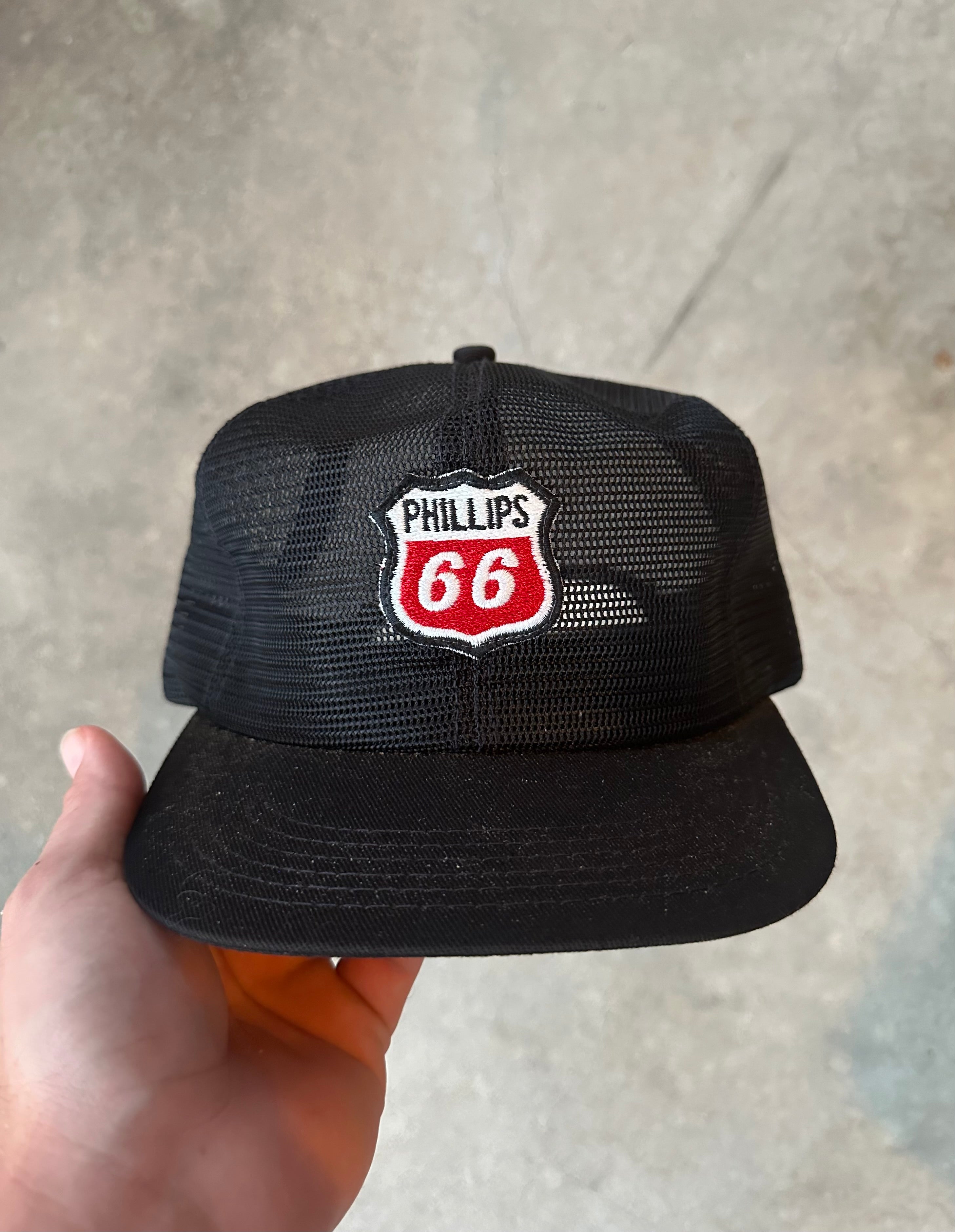 1980s Phillips 66 All Mesh Trucker Hat