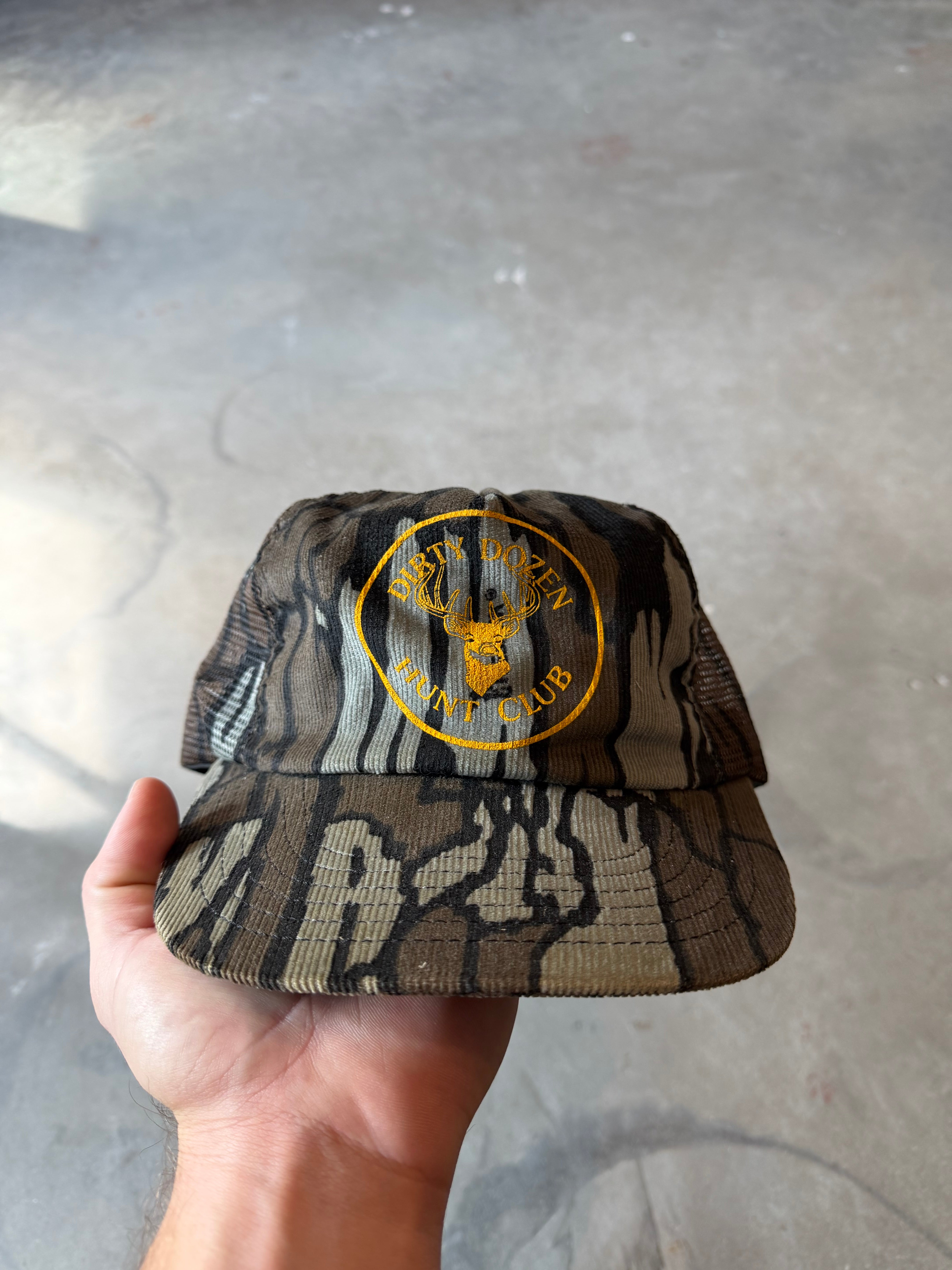 1990s Dirty Dozen Hunt Club Trebark SnapBack