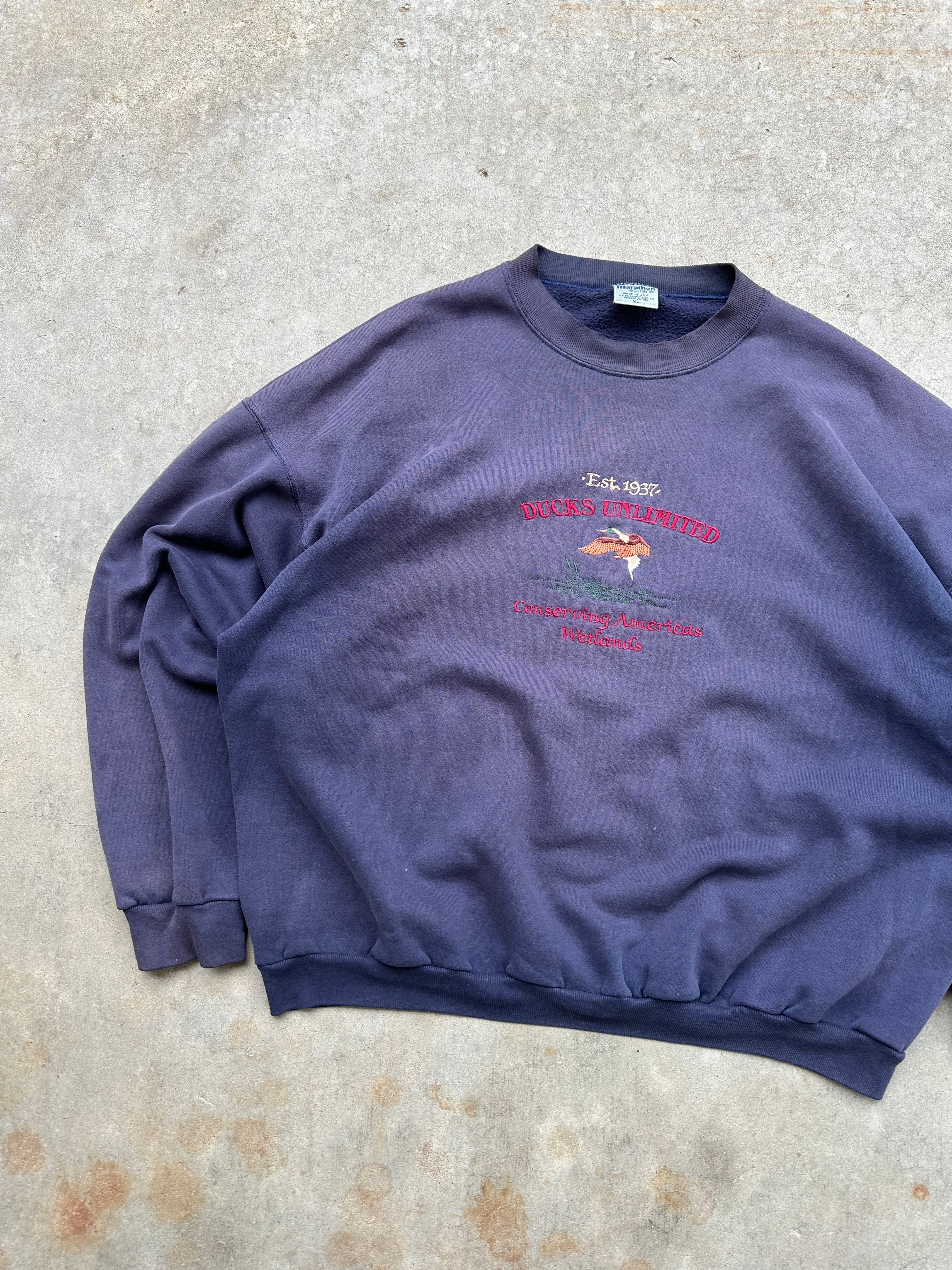 1990s Faded Ducks Unlimited Crewneck (XL)