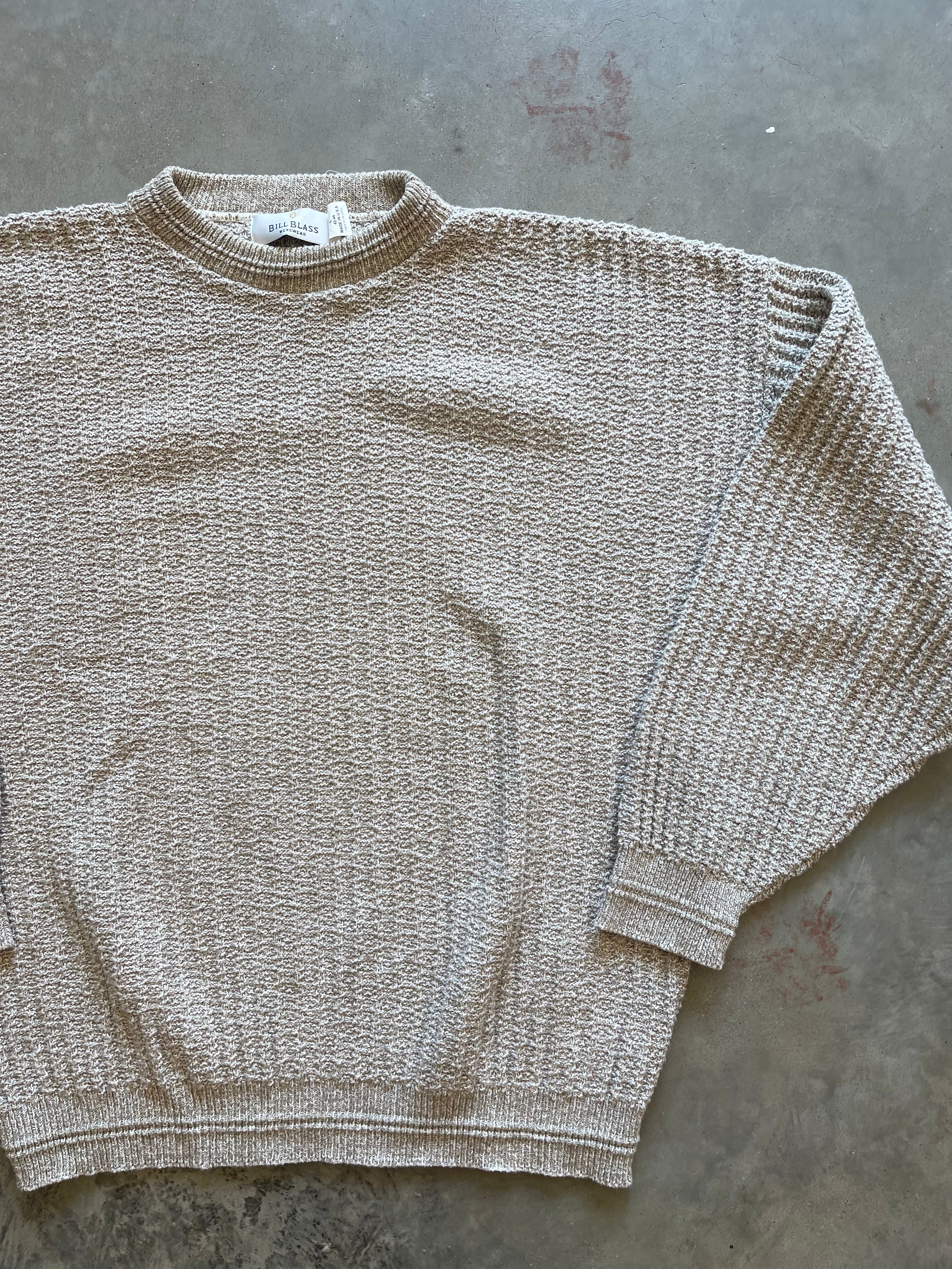 Vintage Bill Bass Cotton Sweater (L)