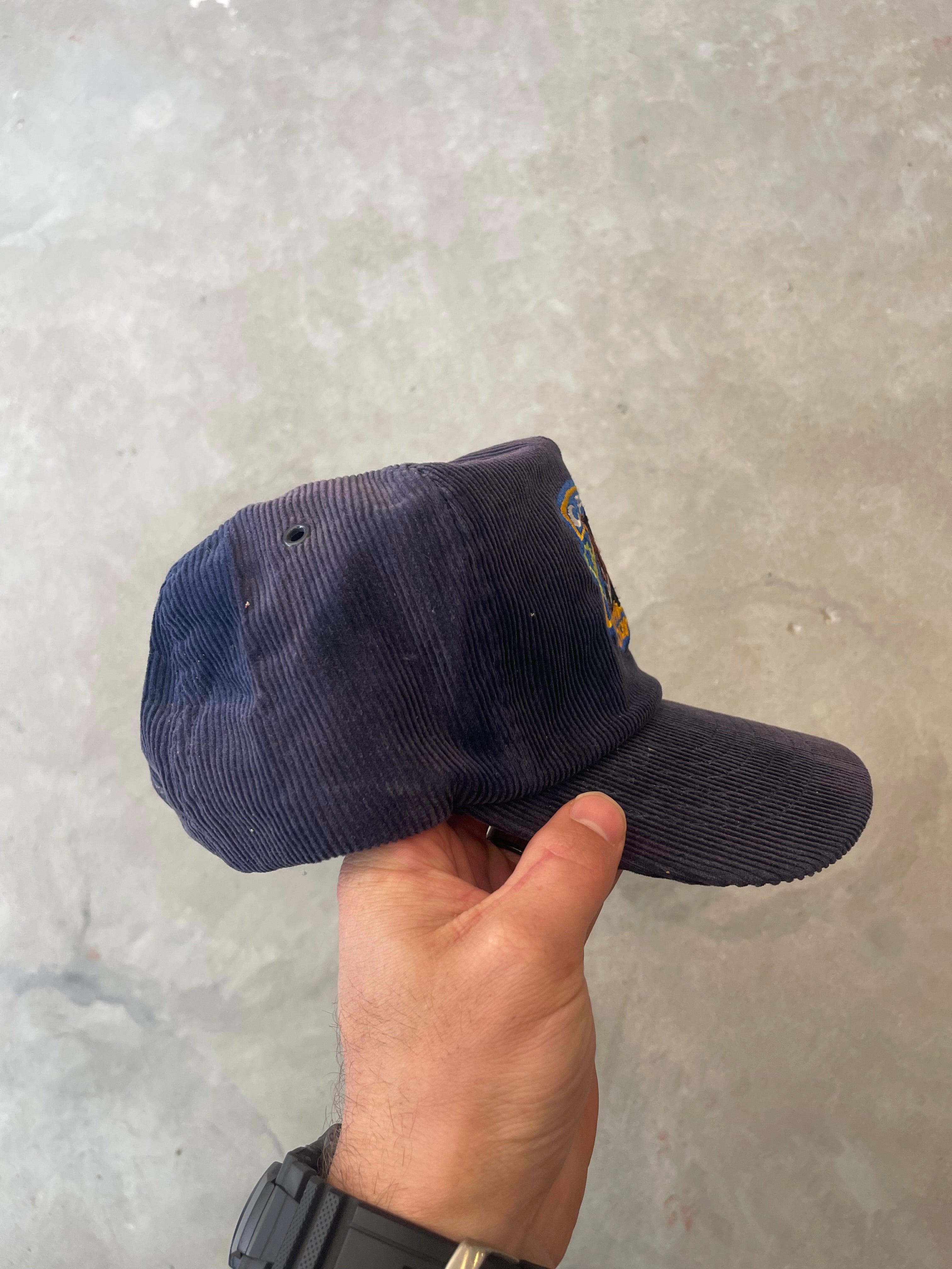 Vintage Corduroy Camel Cigarettes Hat