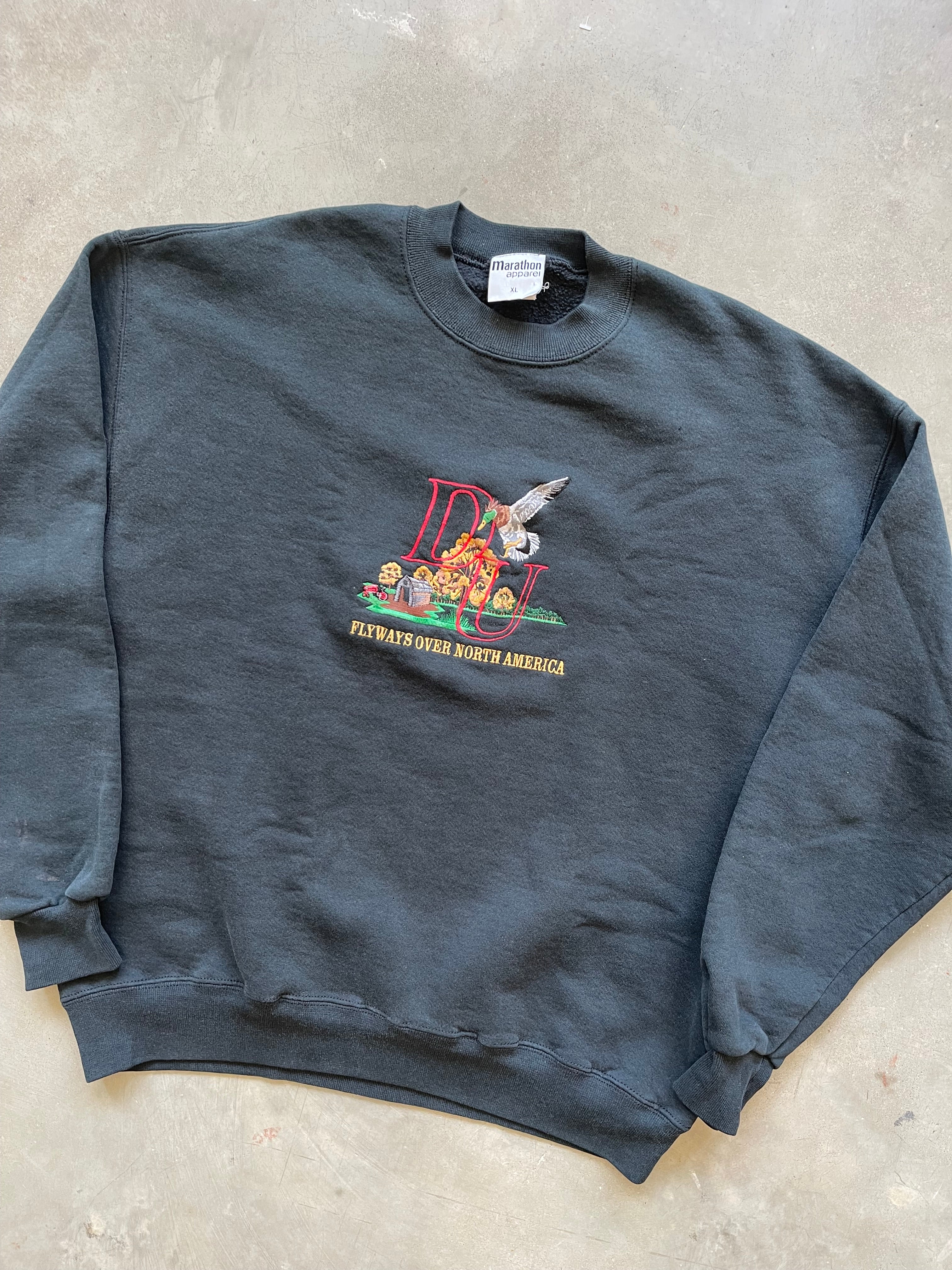 Vintage Ducks Unlimited Crewneck (XL)
