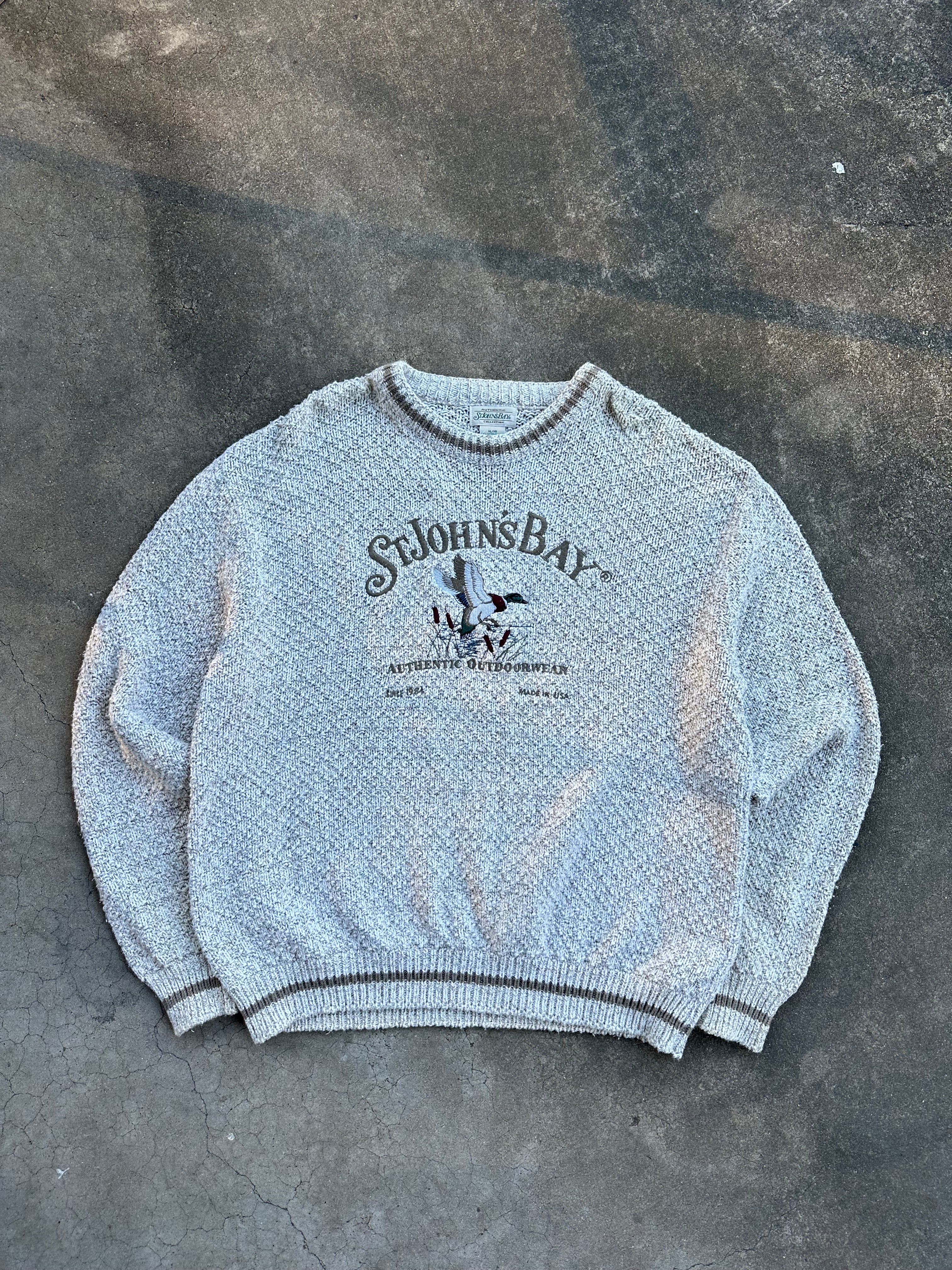 Vintage St John’s Bay Duck Sweater (XL)