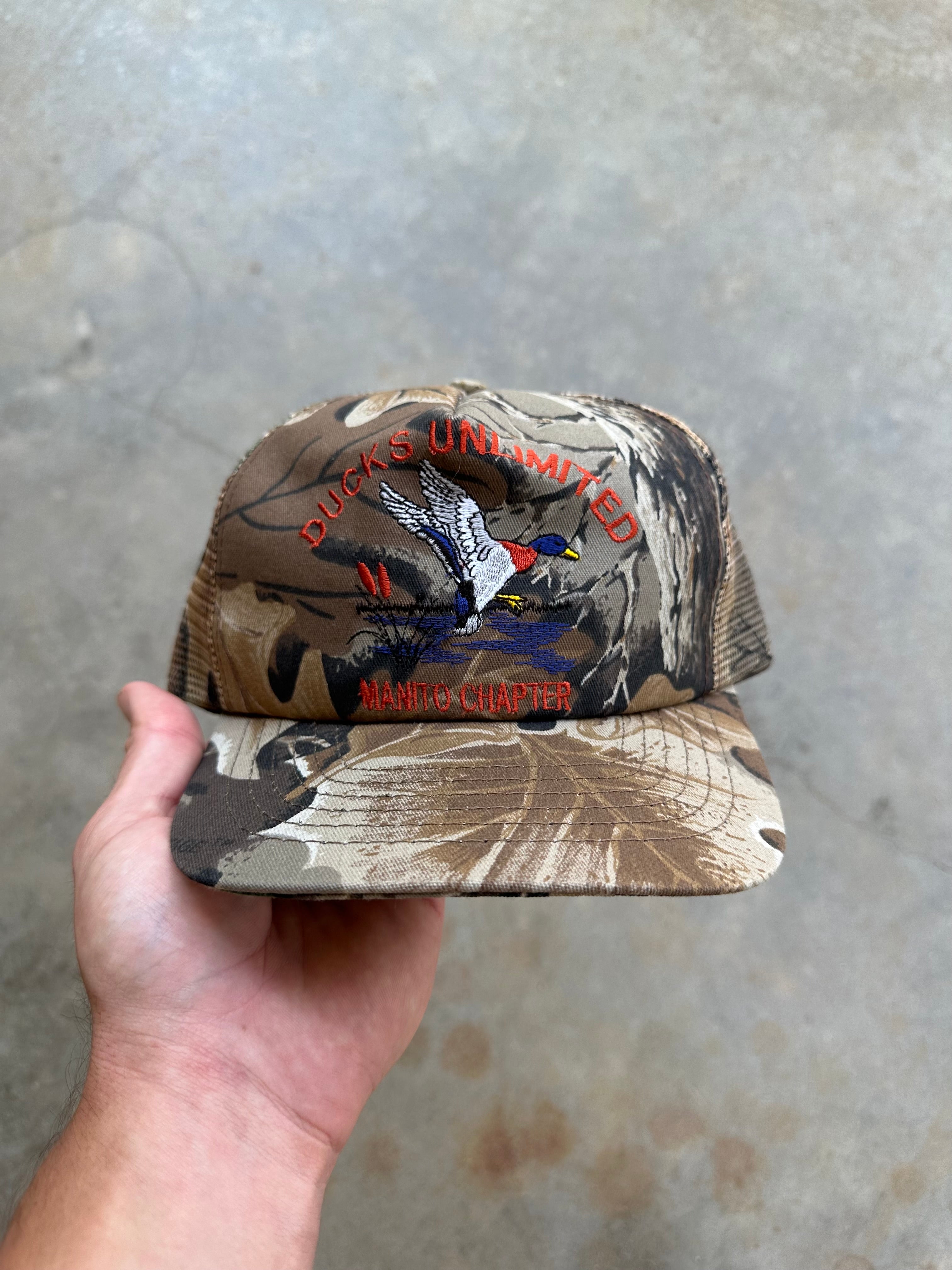 1990s Ducks Unlimited Manito Chapter Snapback