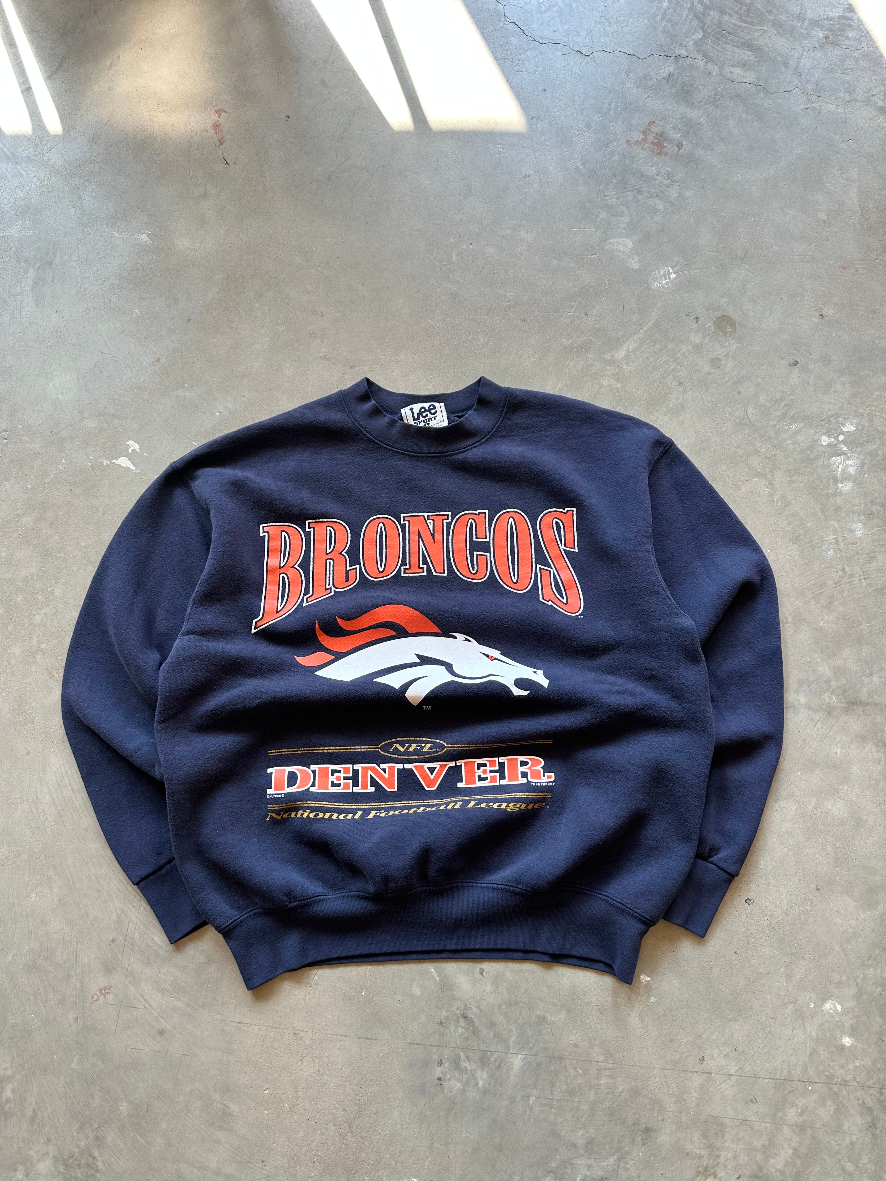 Vintage Denver Broncos Crewneck (L)