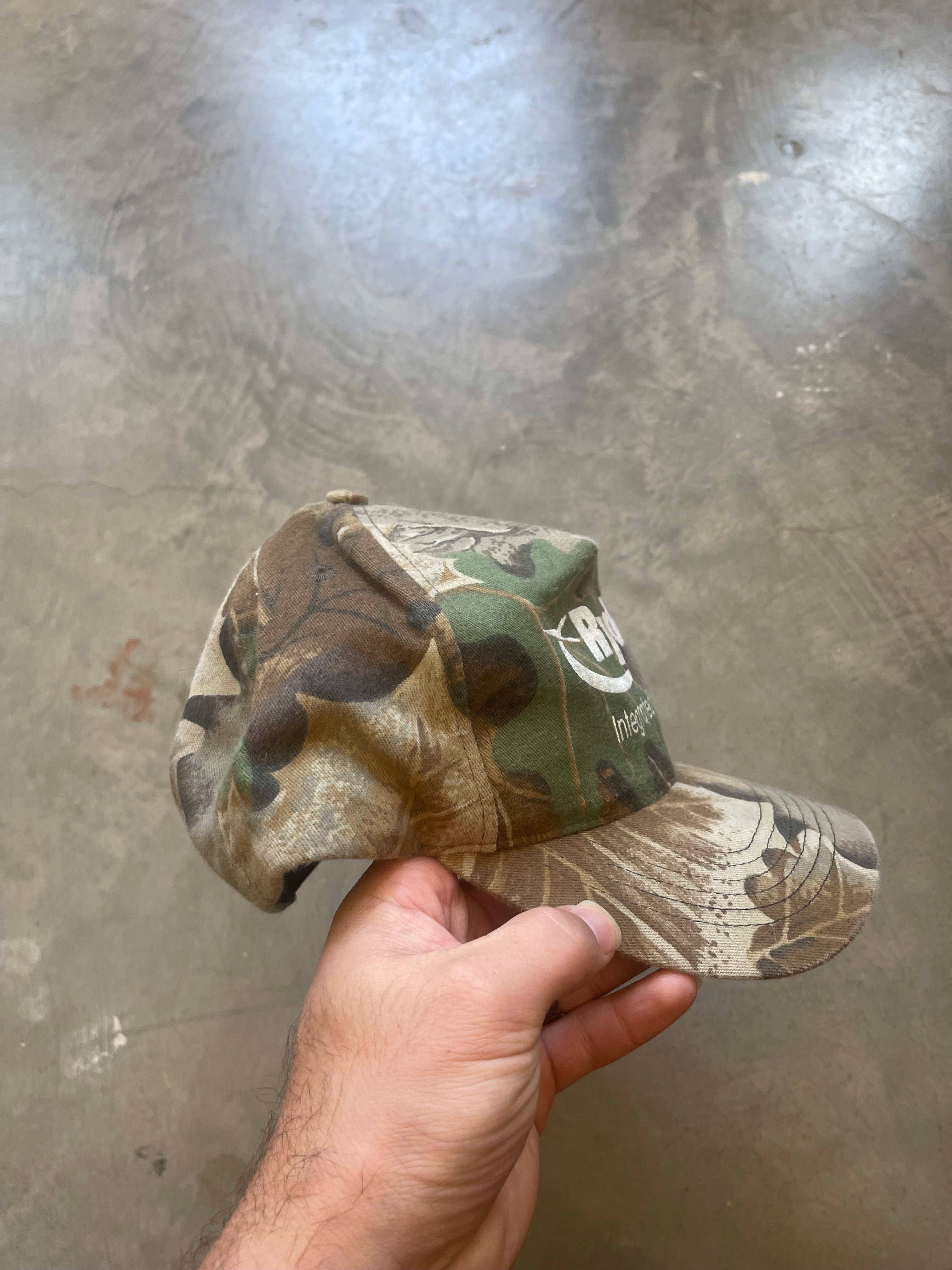 Vintage Realtree Camo Company Hat