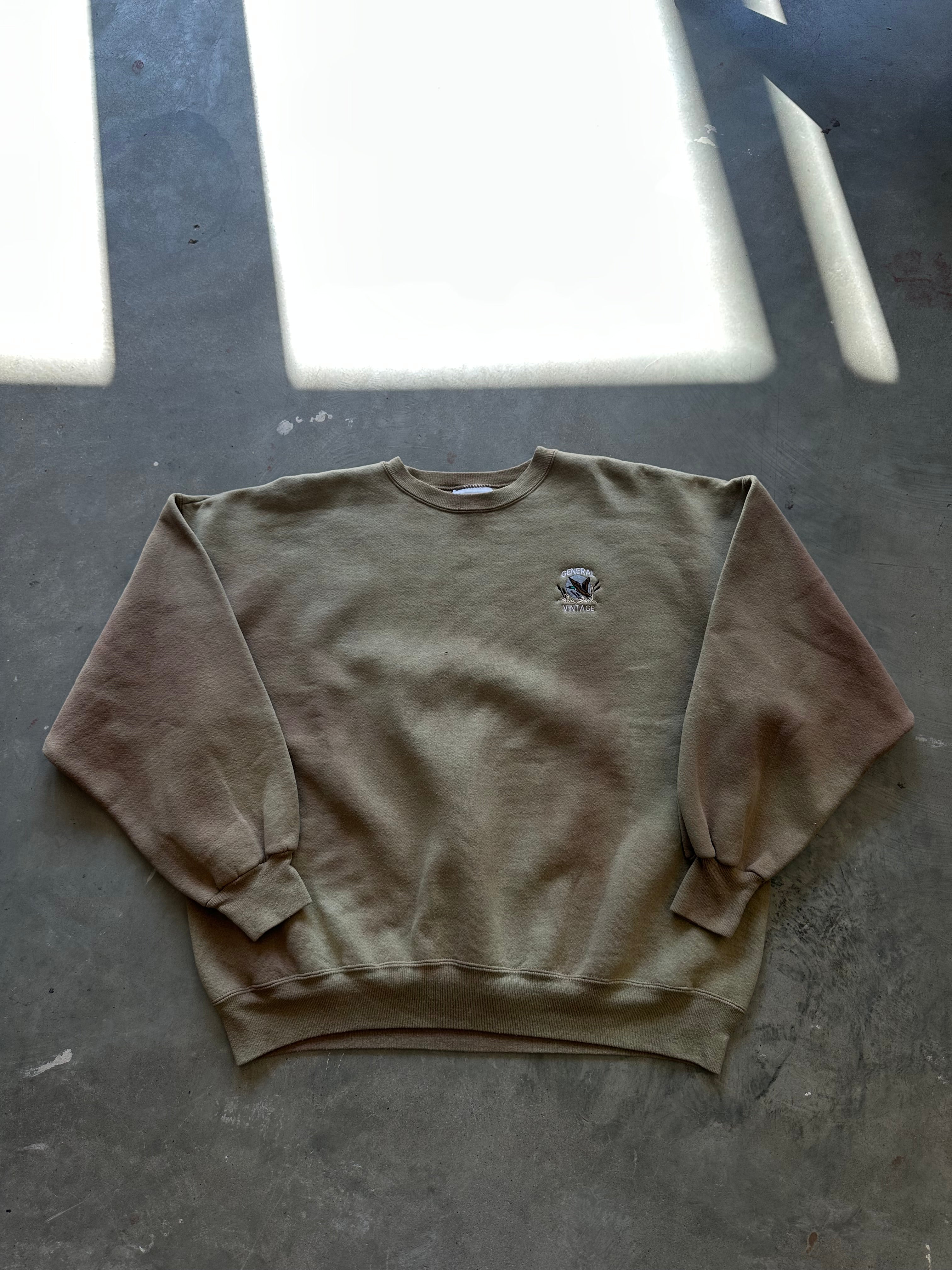 General Vintage Duck Logo Crewneck (2XL)