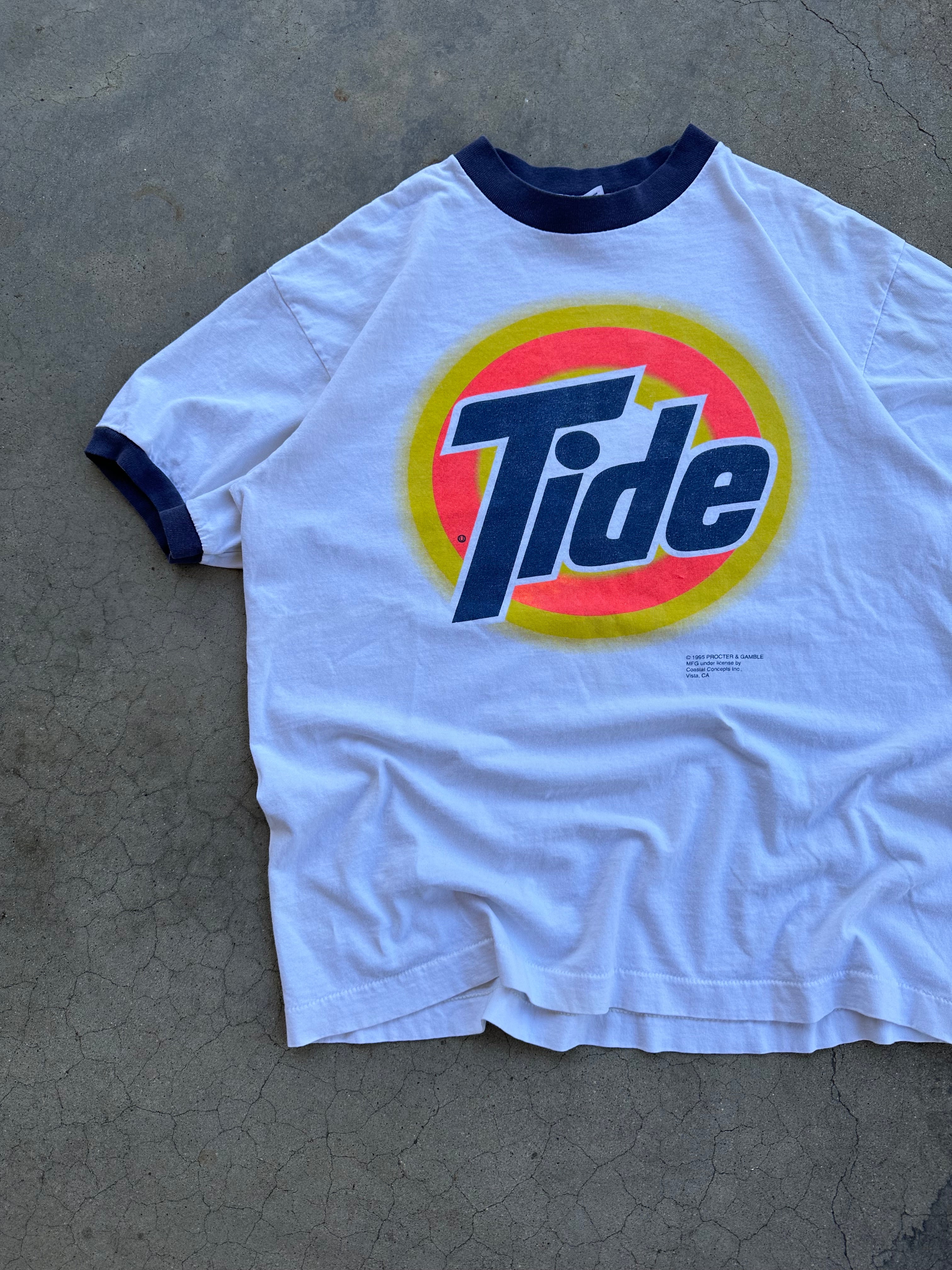 1995 Tide Racing Ringer T-Shirt (M)