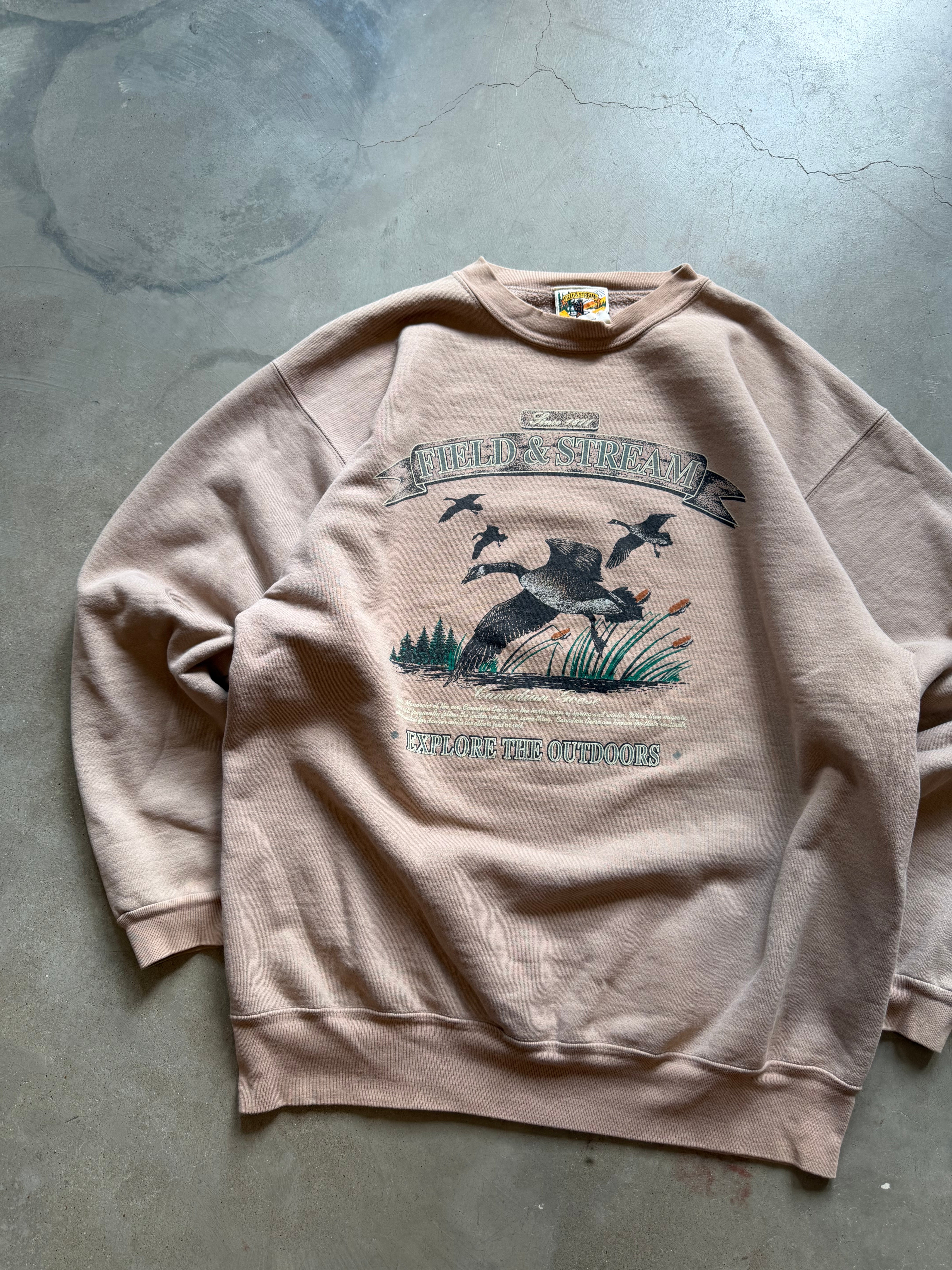 Vintage Field And Stream Goose Crewneck (XL)