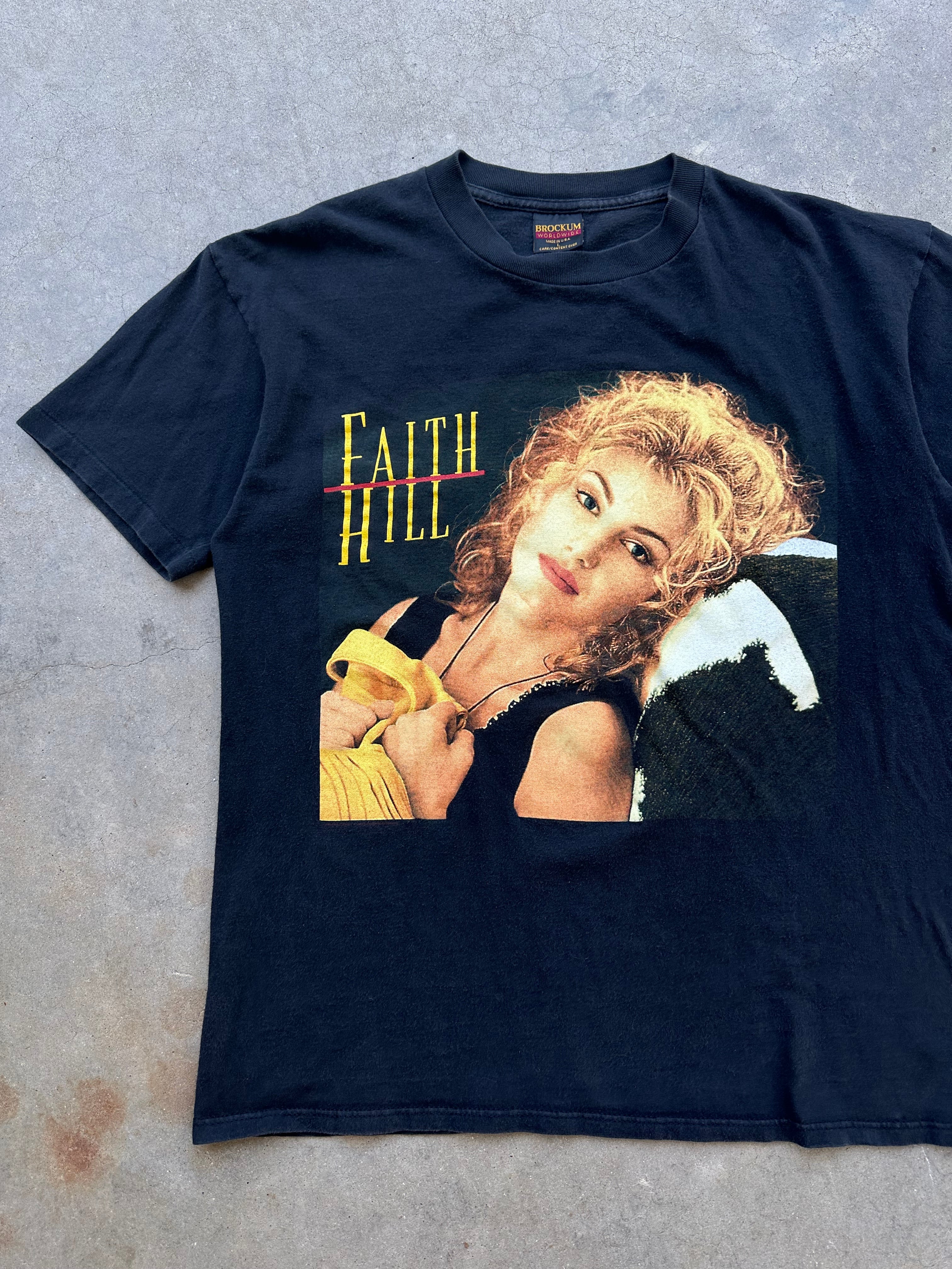 1990s Faith Hill Take Me As I Am Tour T-Shirt (L)