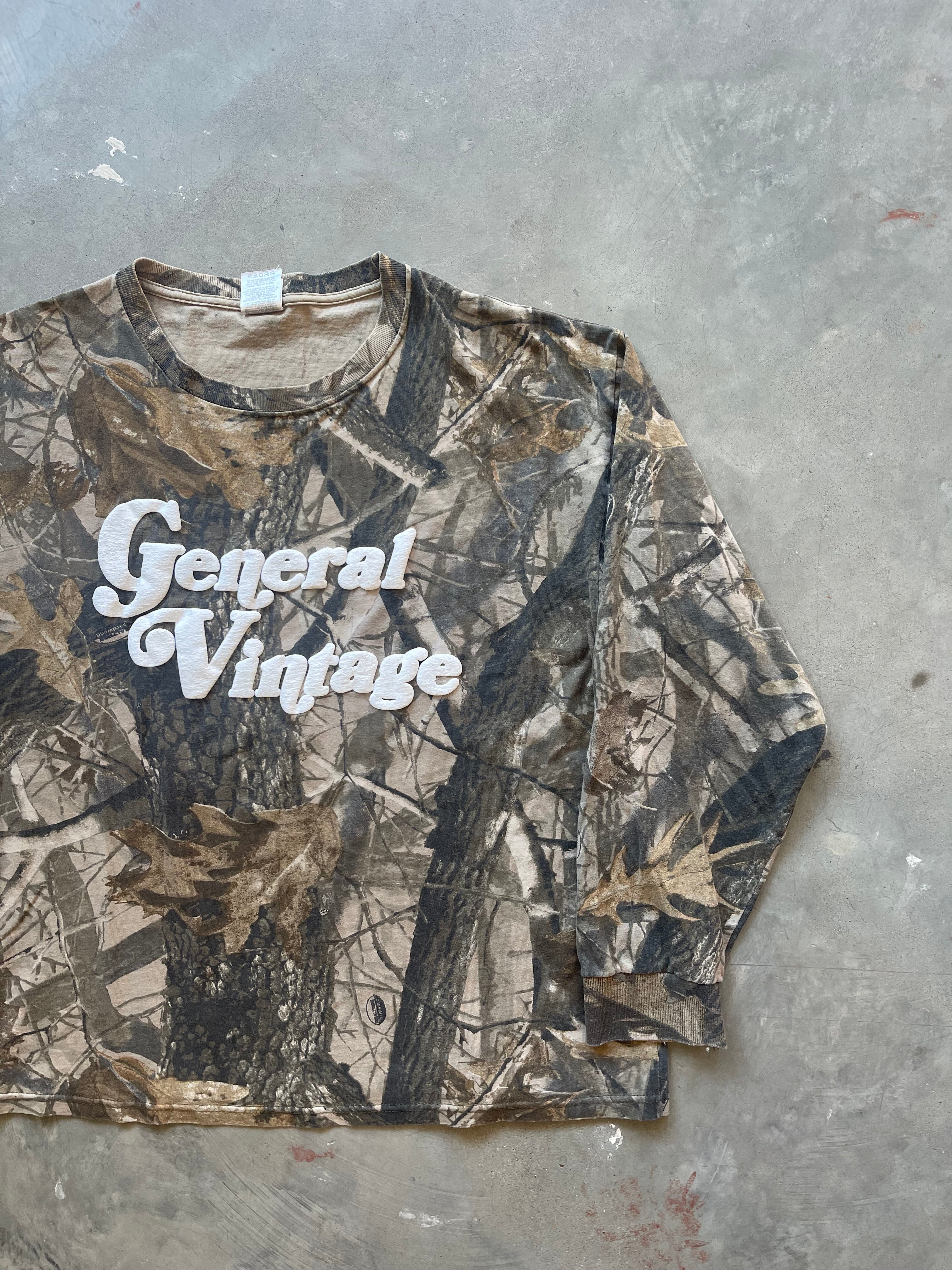 General Vintage Camo Puff Print Shirt (M)