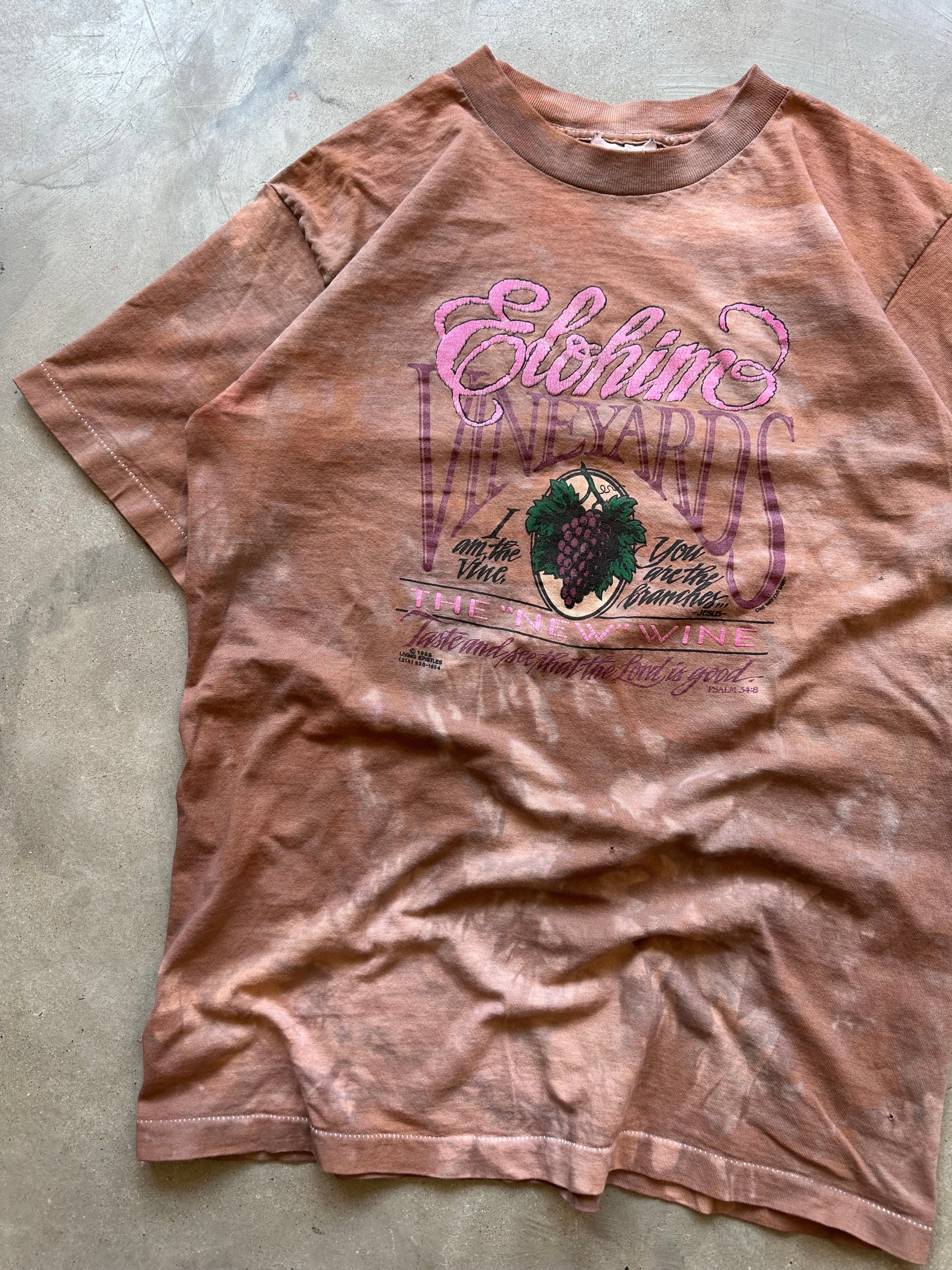 1986 Overdyed Elohim Jesus T-Shirt (M)