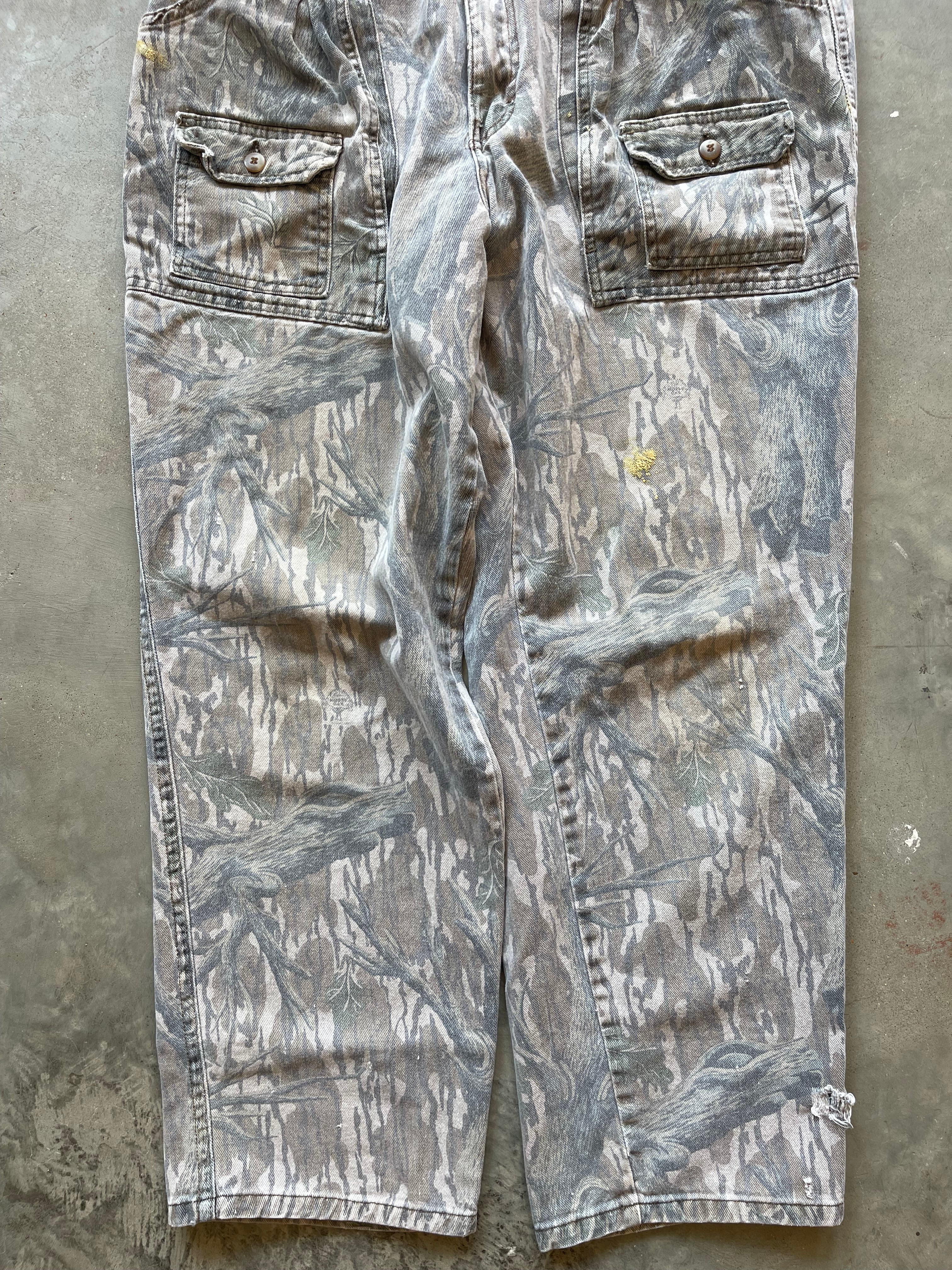 Vintage Faded Mossy Oak Camo Pants (L)