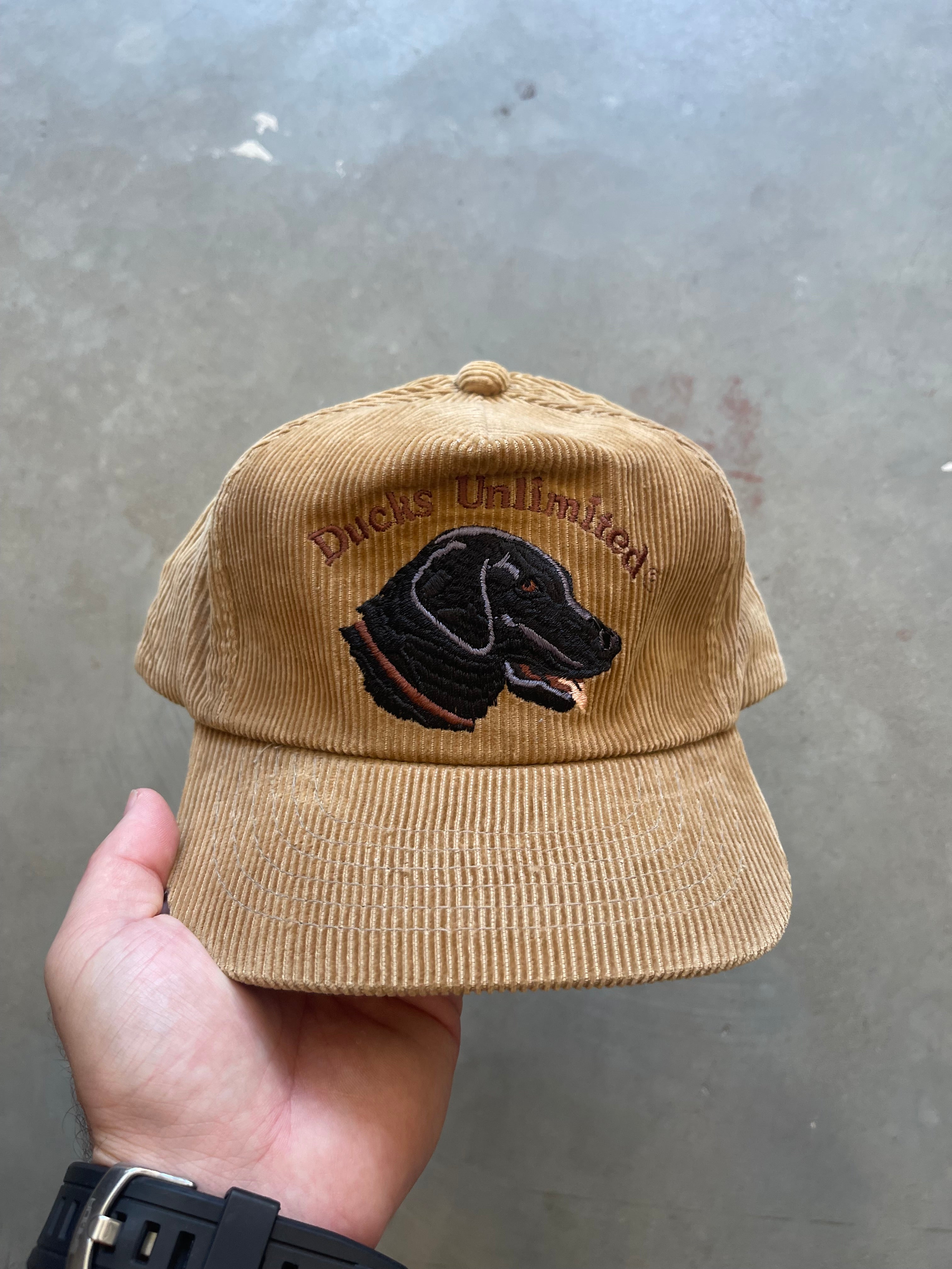 Vintage Ducks Unlimited Corduroy Hat