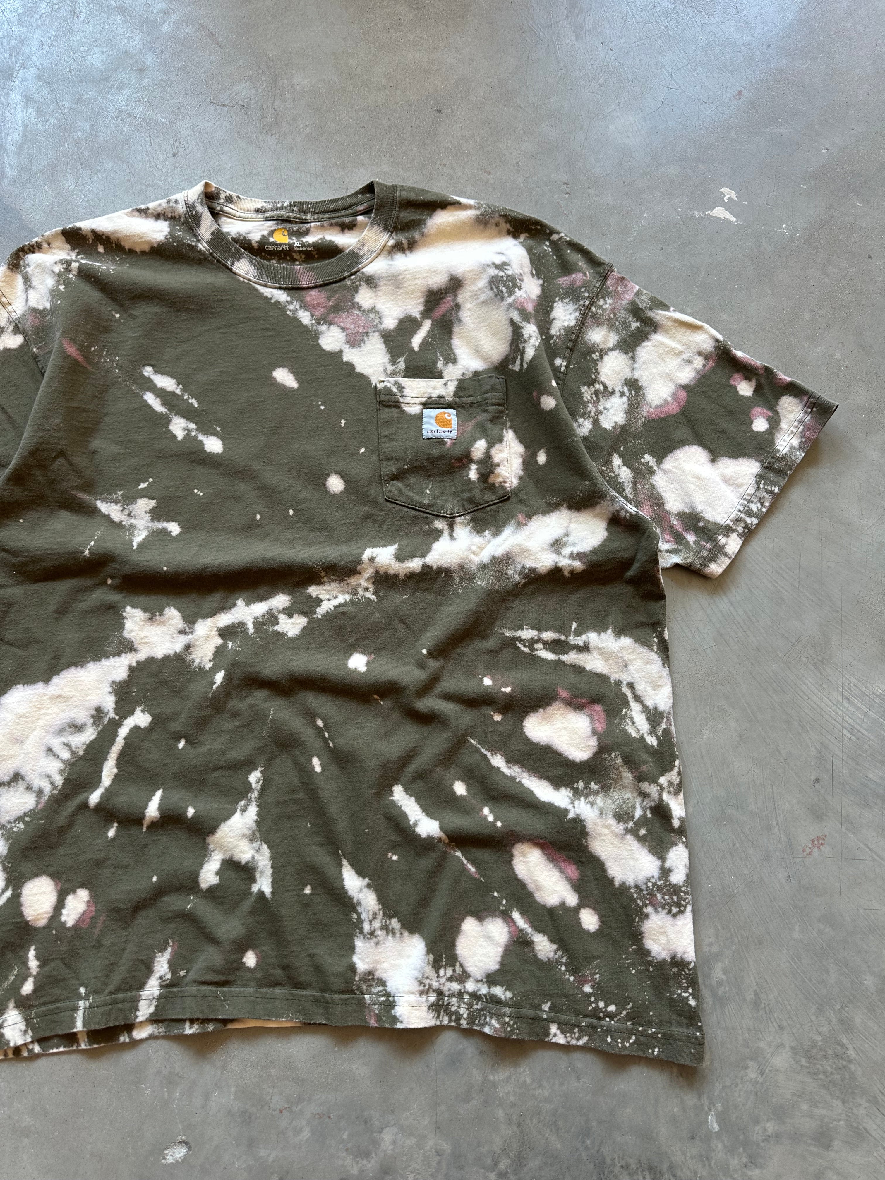 Y2K Carhartt Sun Bleached Pocket T (XL)