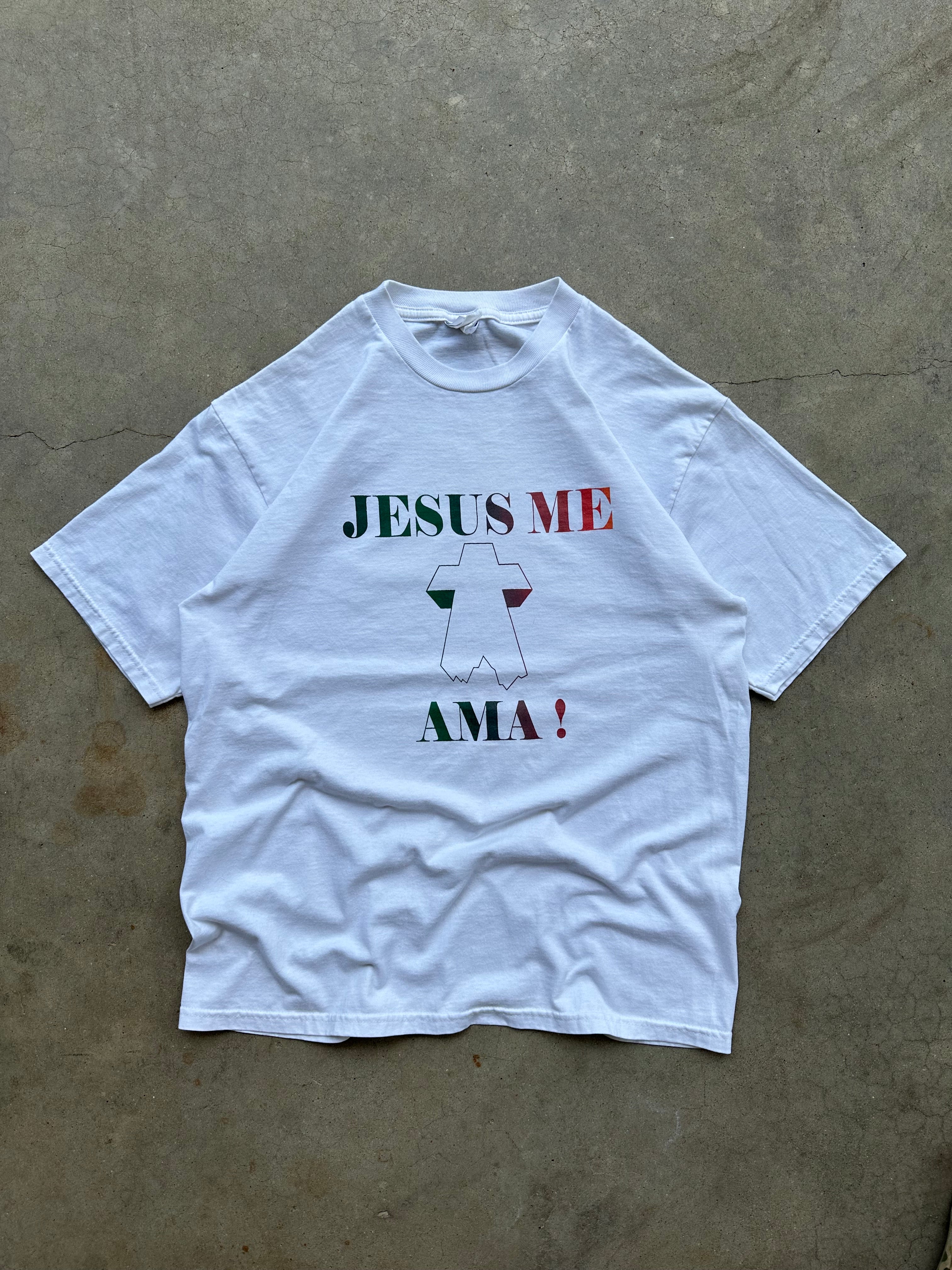 Vintage Jesus Loves Me En Espanol T-Shirt (M)