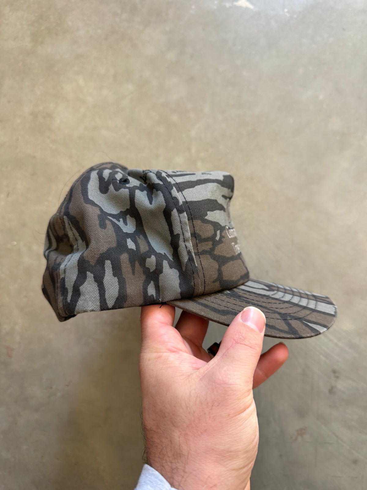 1990’s Trebark Camo Community Trust Bank Hat