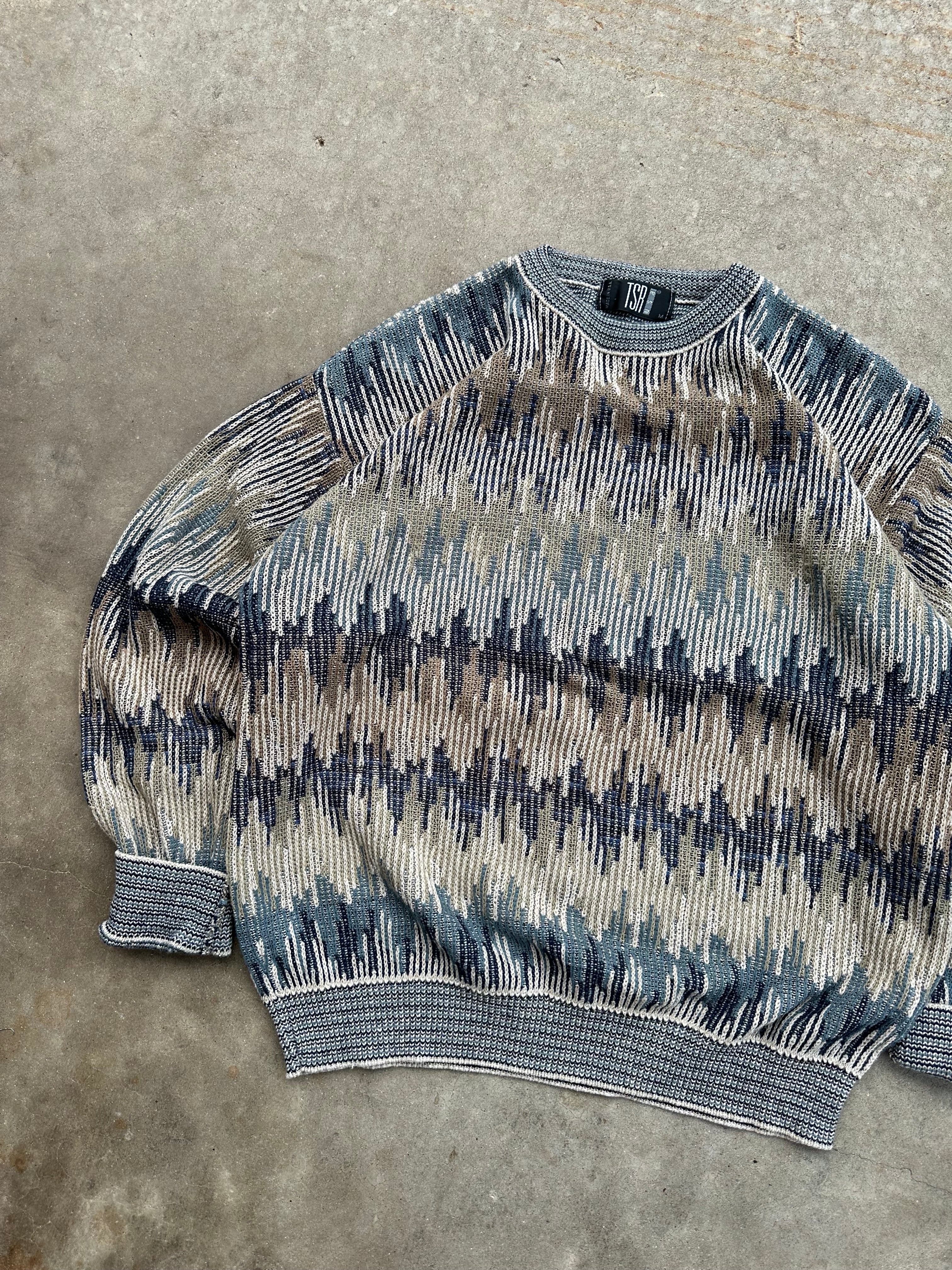 1990s TSR Texture Sweater