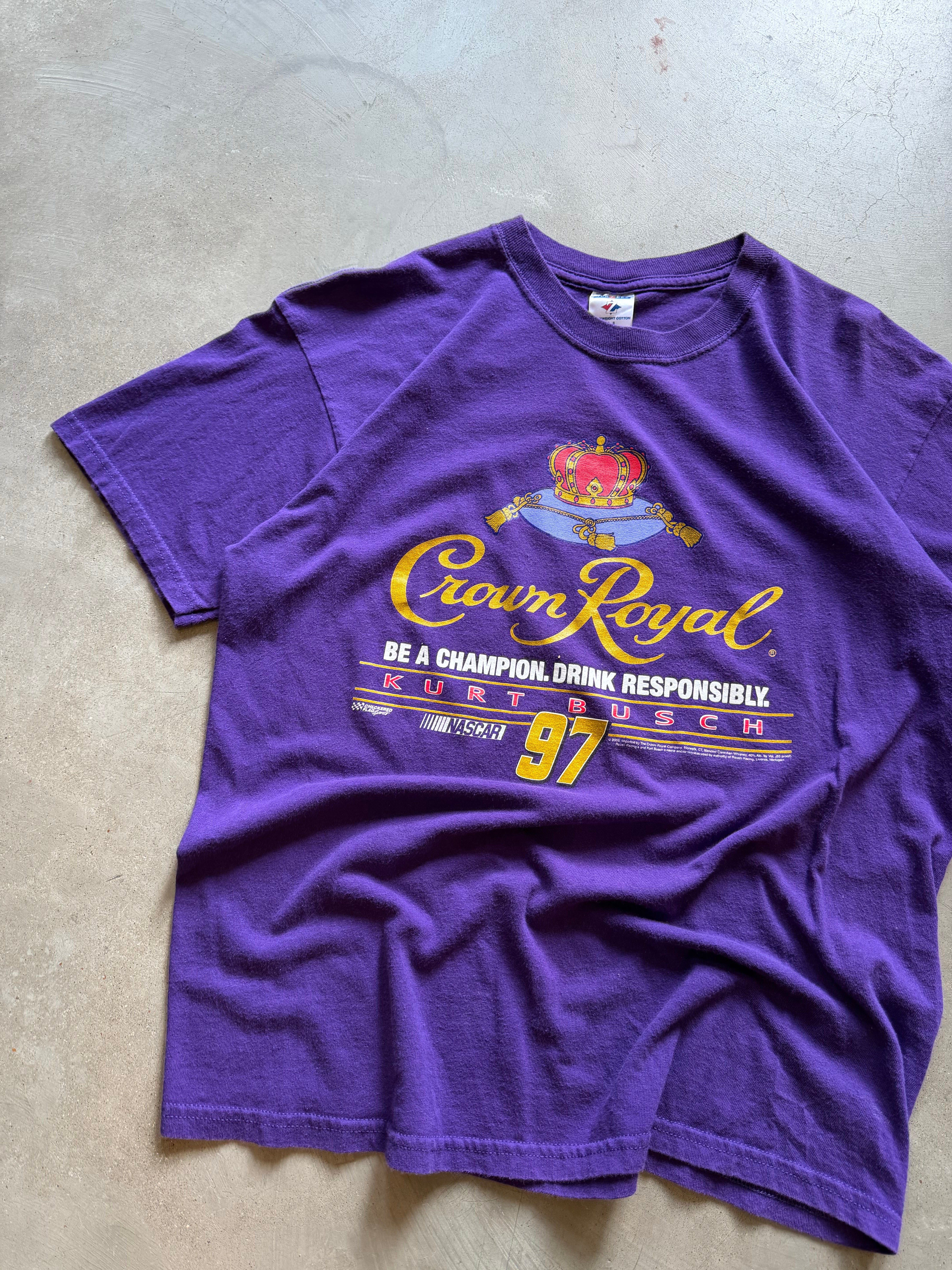 2005 Crown Royal NASCAR T-Shirt (M)