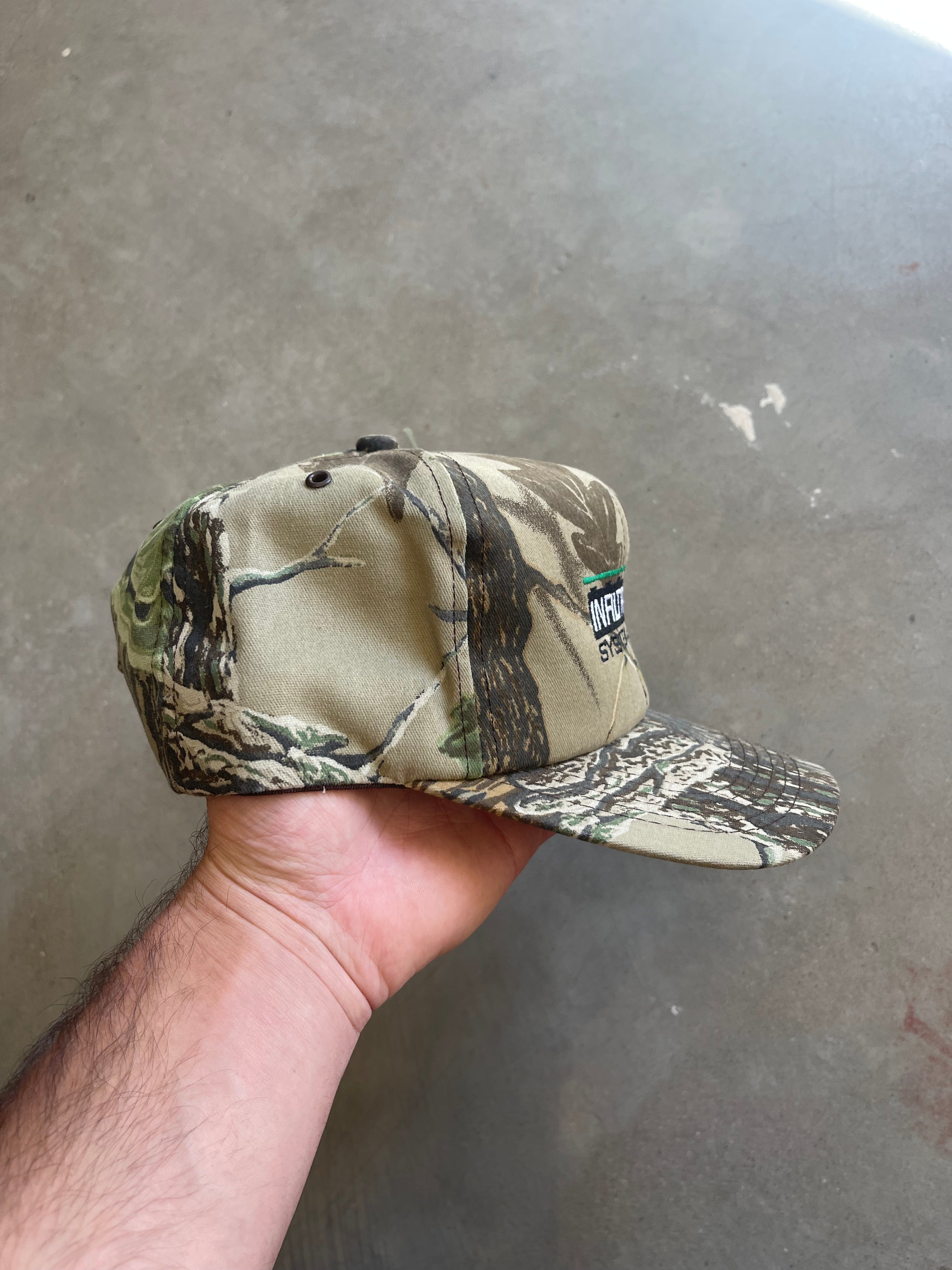 Vintage Camo Infiltrator Systems Hat