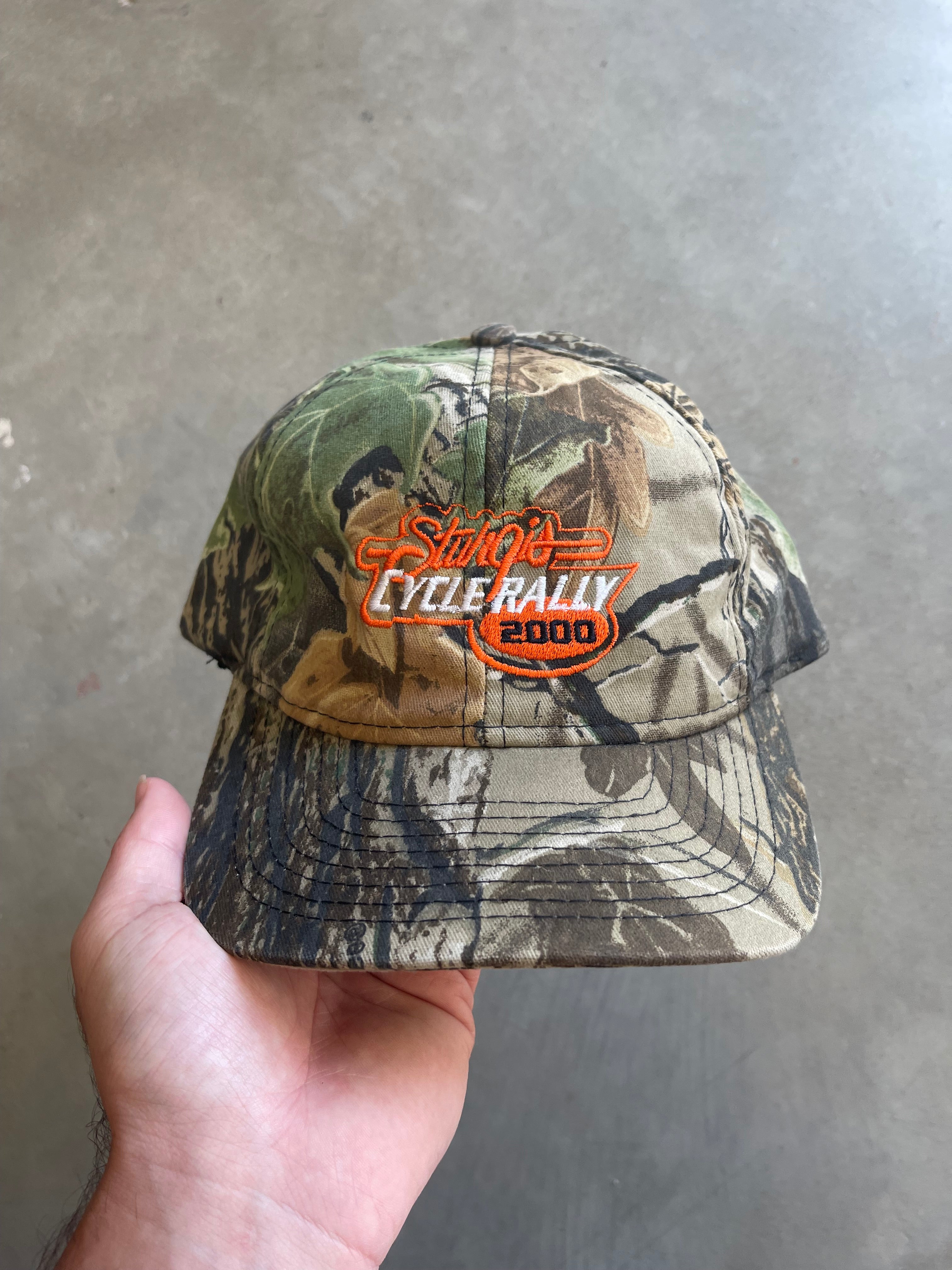 2000 Sturgis Cycle Rally Camo Hat