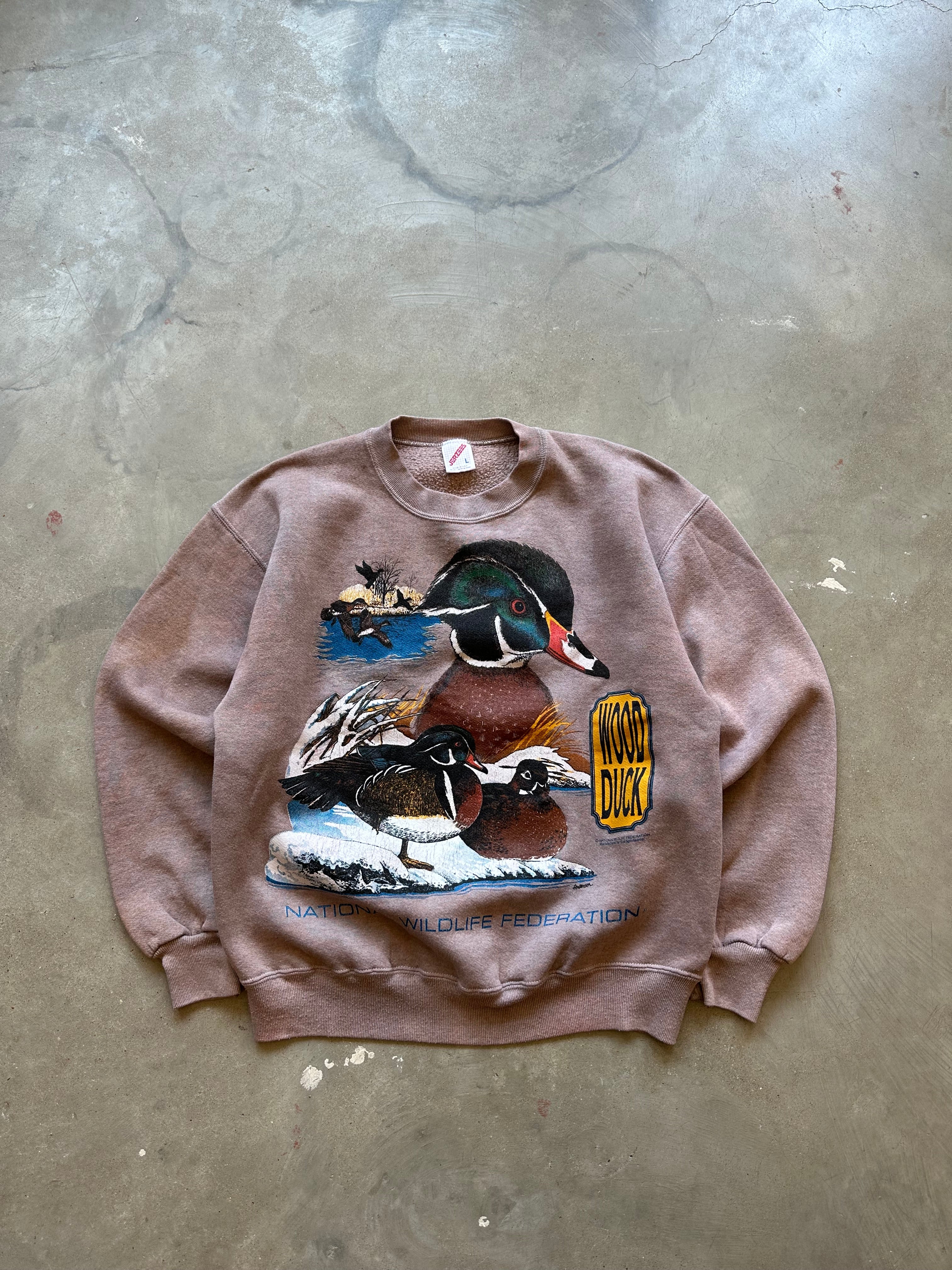 1990s National Wildlife Federation Overdyed Crewneck (L/XL)