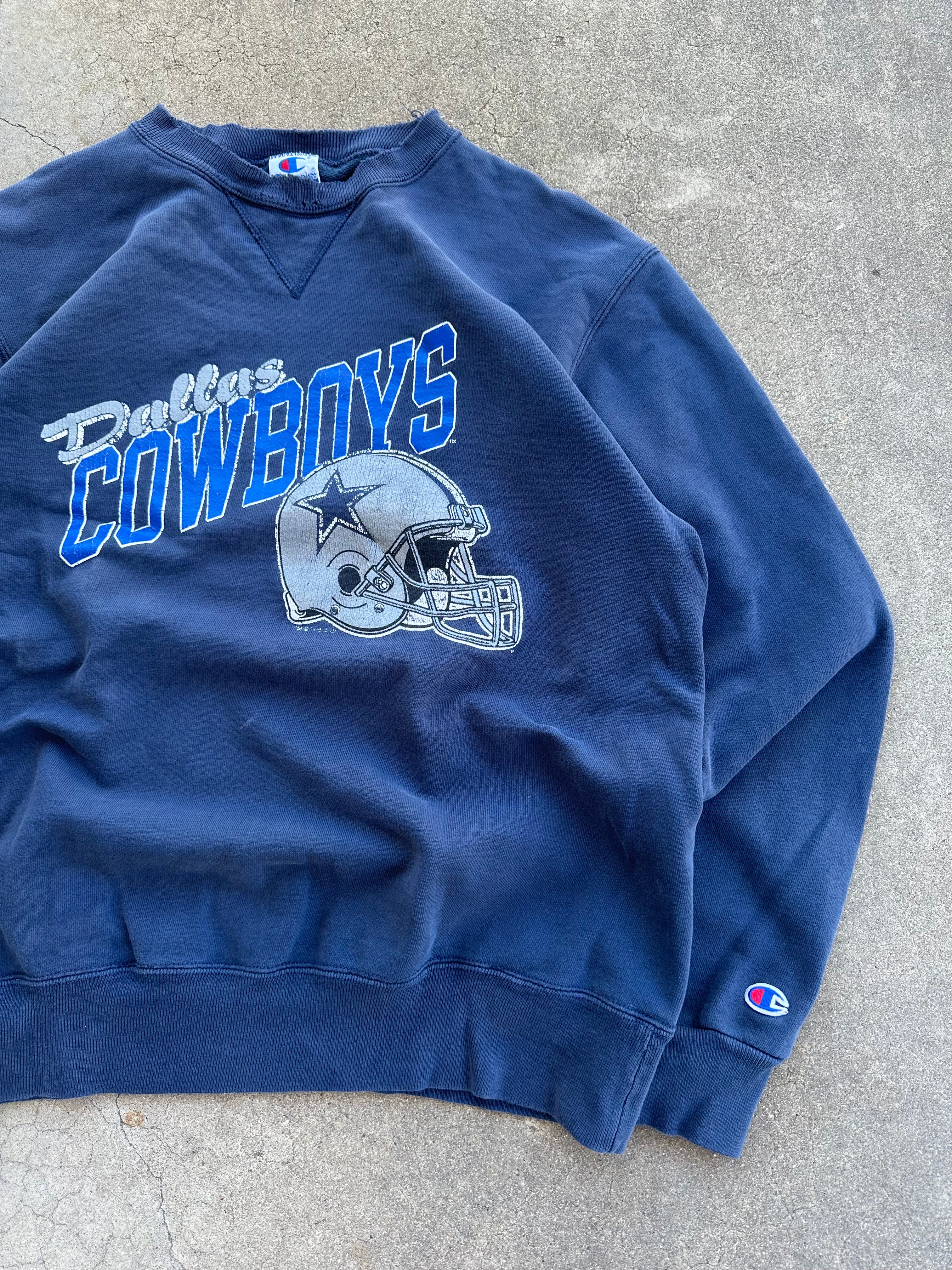 1990s Distressed Dallas Cowboys Crewneck (L)