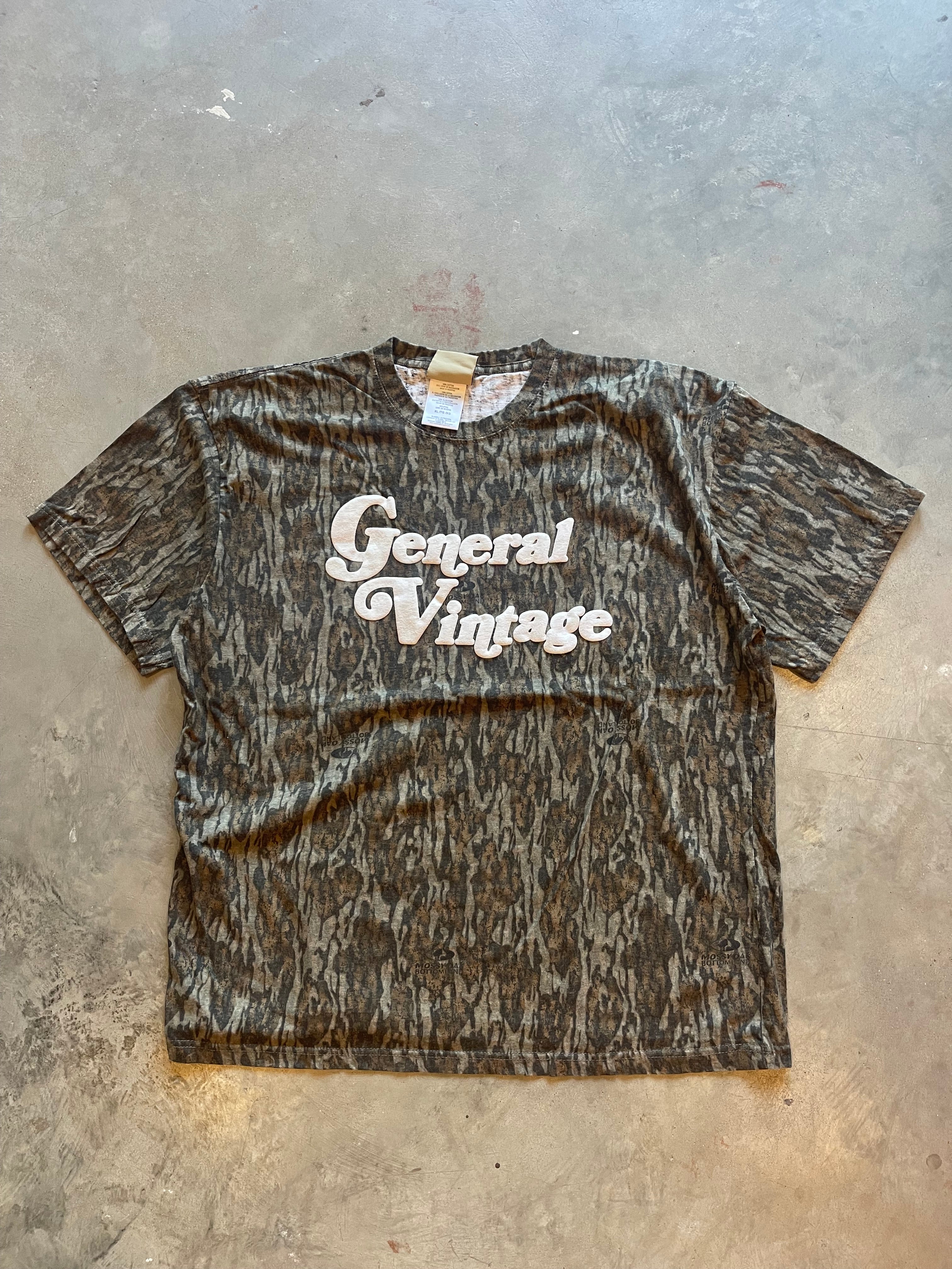 General Vintage Camo Puff Print Shirt (XL)