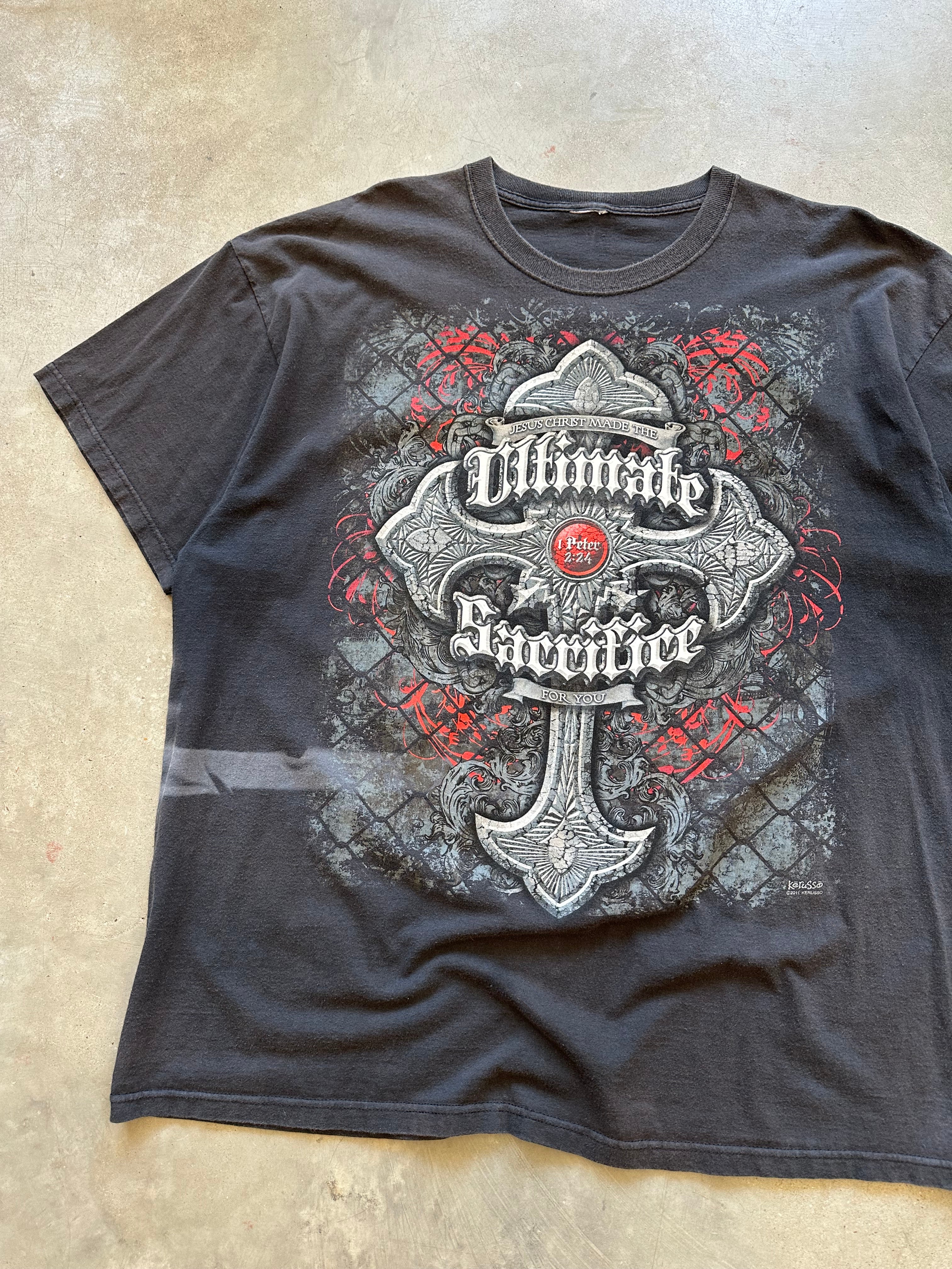 Y2K Ultimate Sacrifice Jesus T-Shirt (XXL)