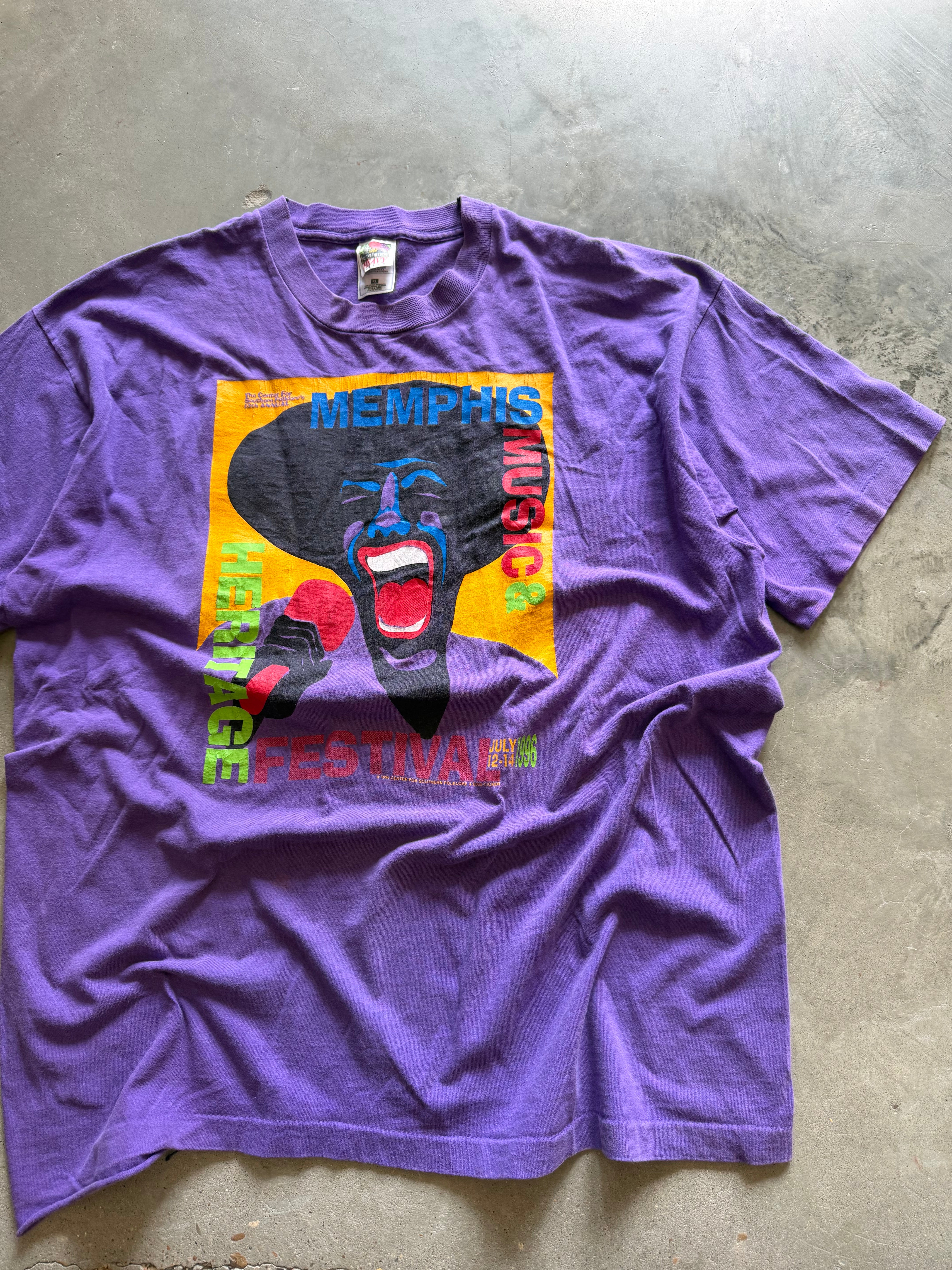 1996 Memphis Music Festival T-Shirt (XL)