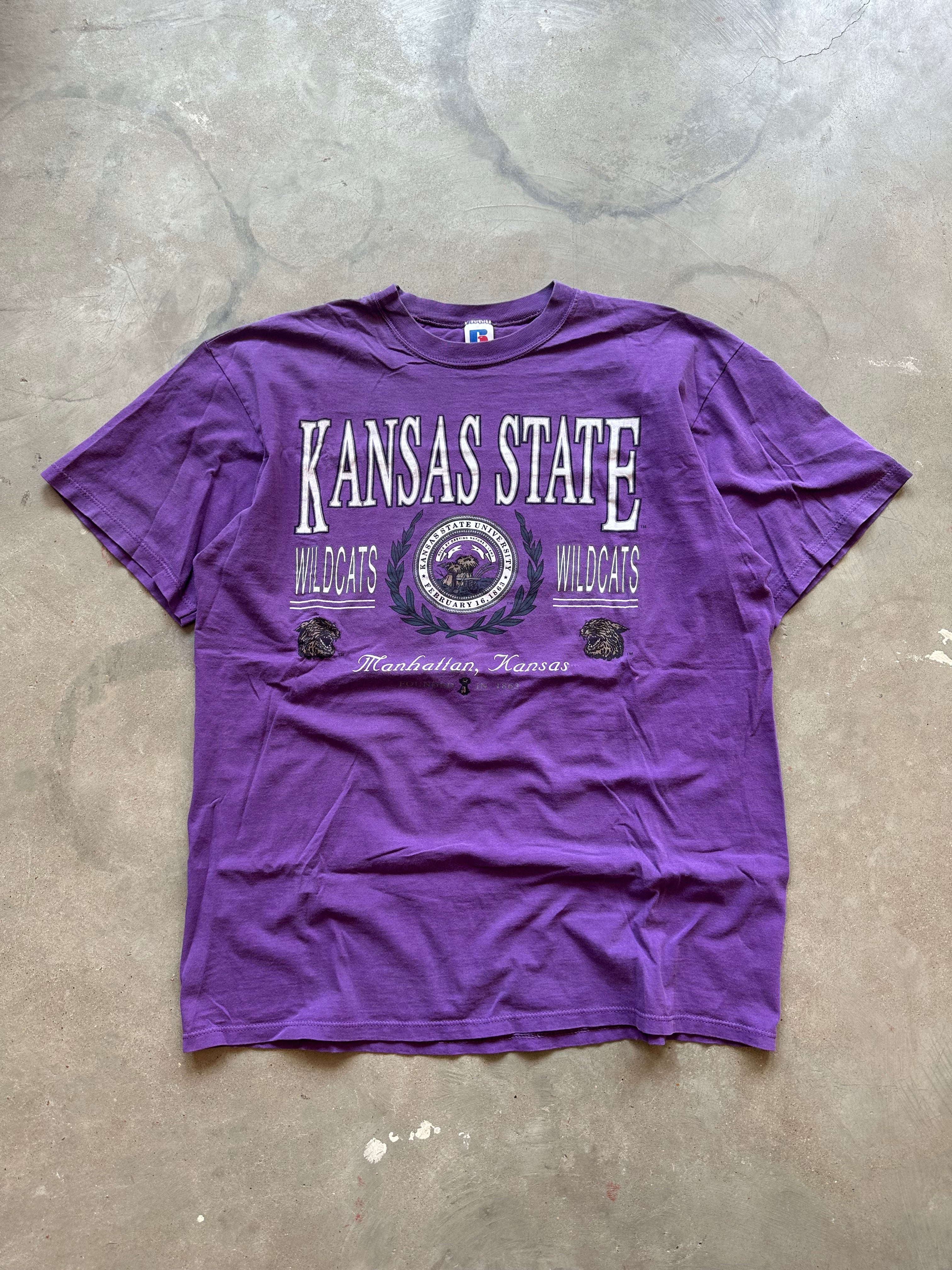 1990s Kansas State Wildcats T-Shirt (L/XL)