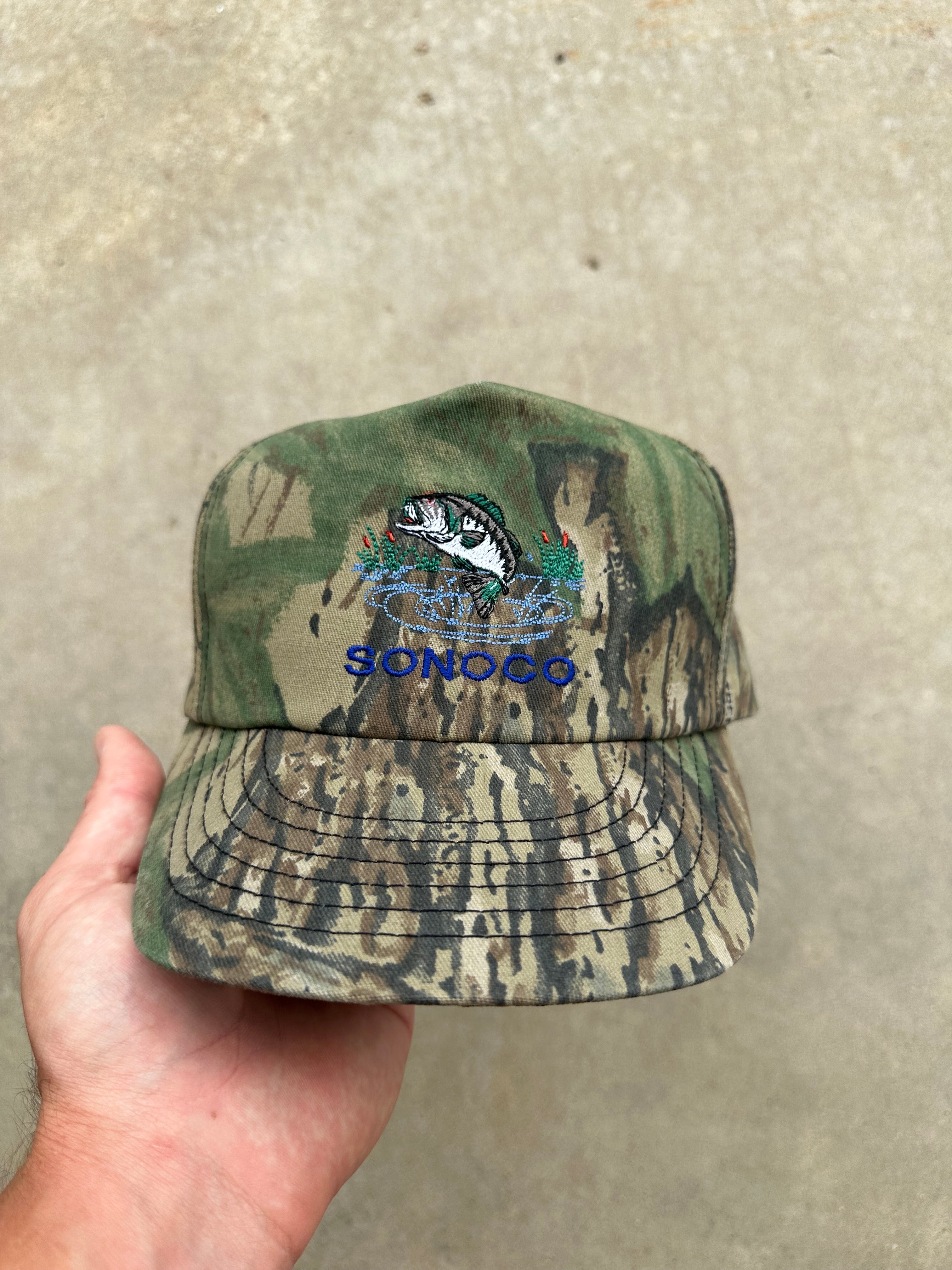 1990s Sonoco Fishing Camo Snapback