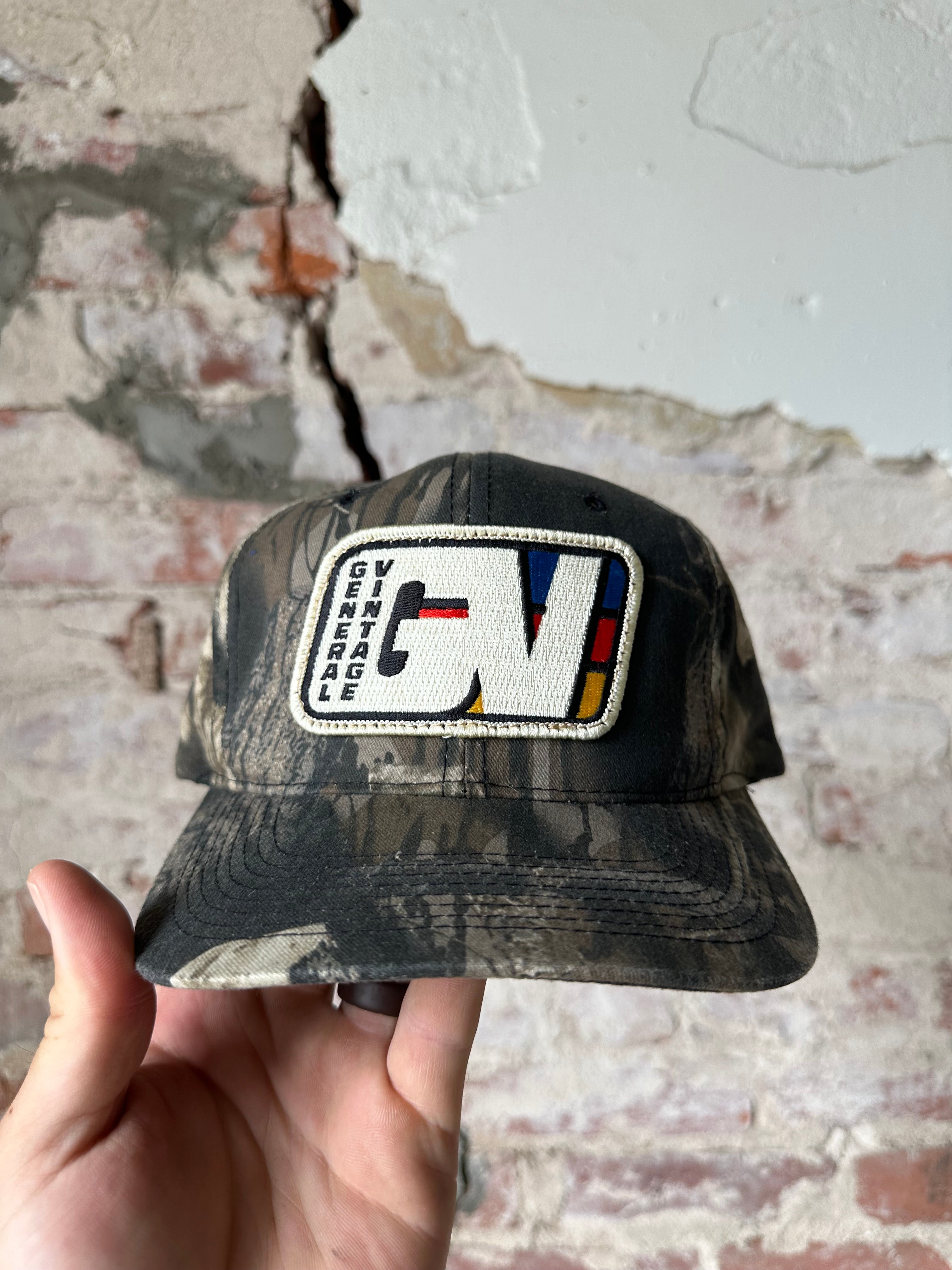 General Vintage Camo Patch Hat