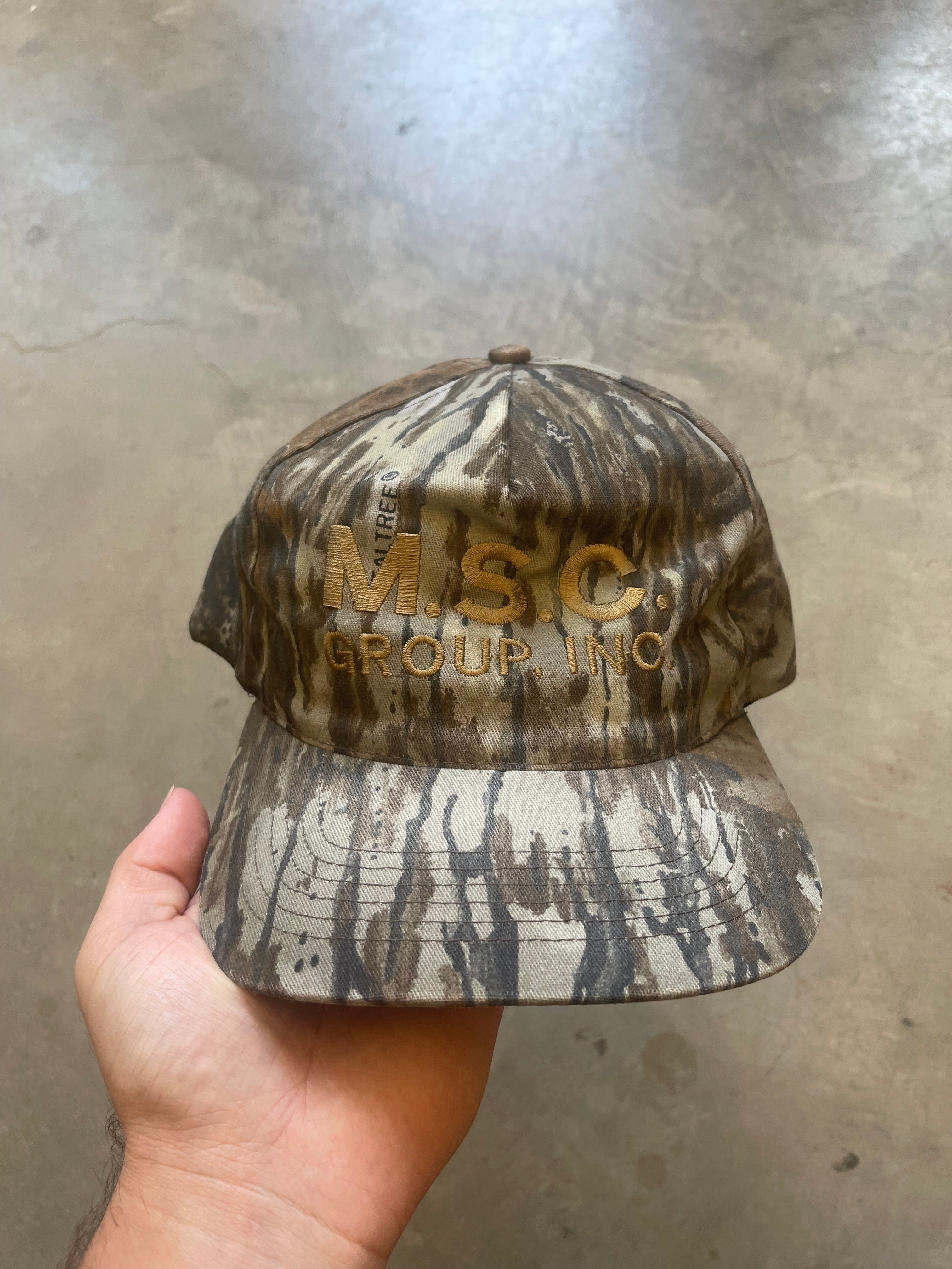 Vintage Camo MSC Group Inc. Hat