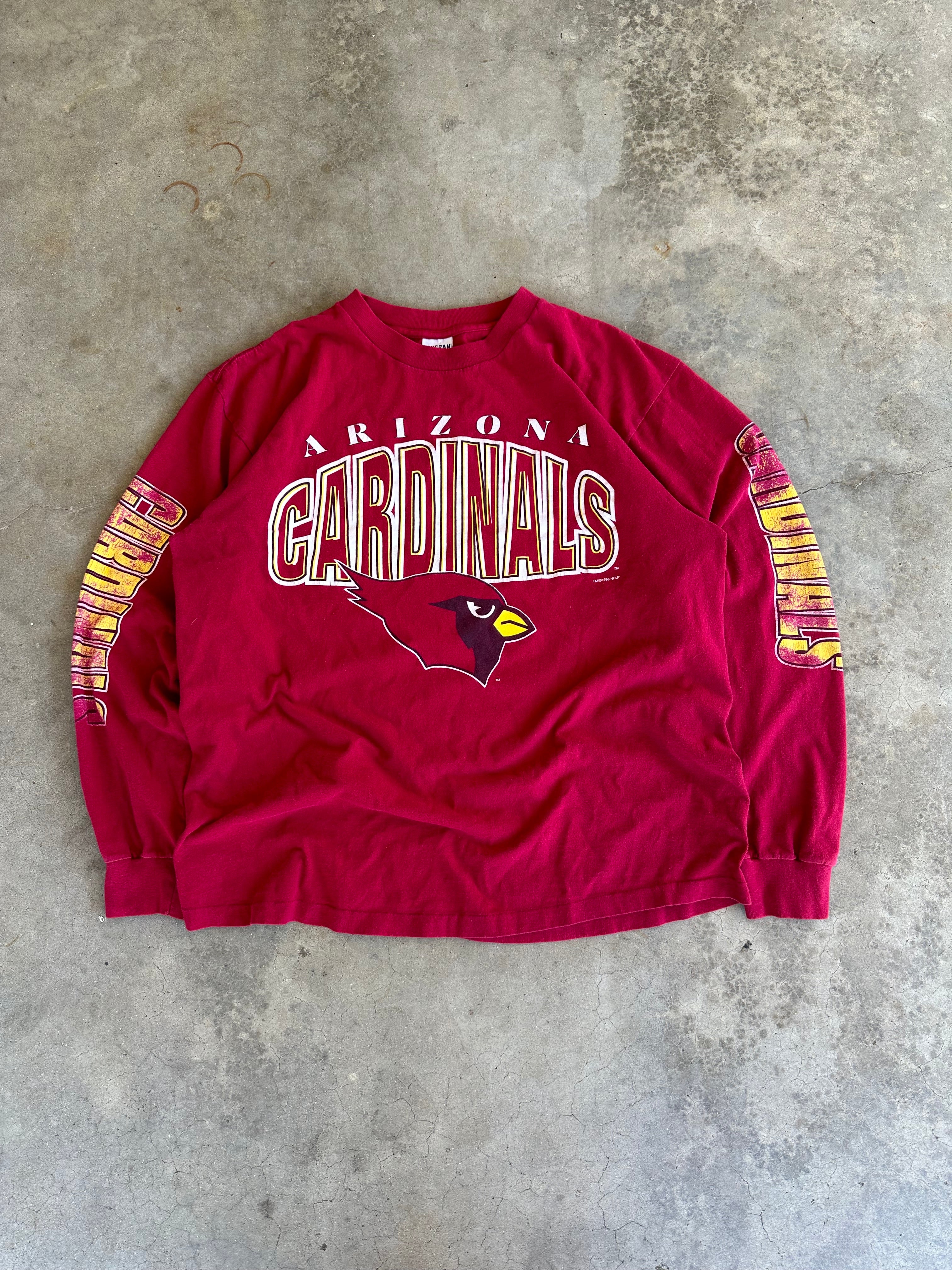 1996 Arizona Cardinals Faded Longsleeve