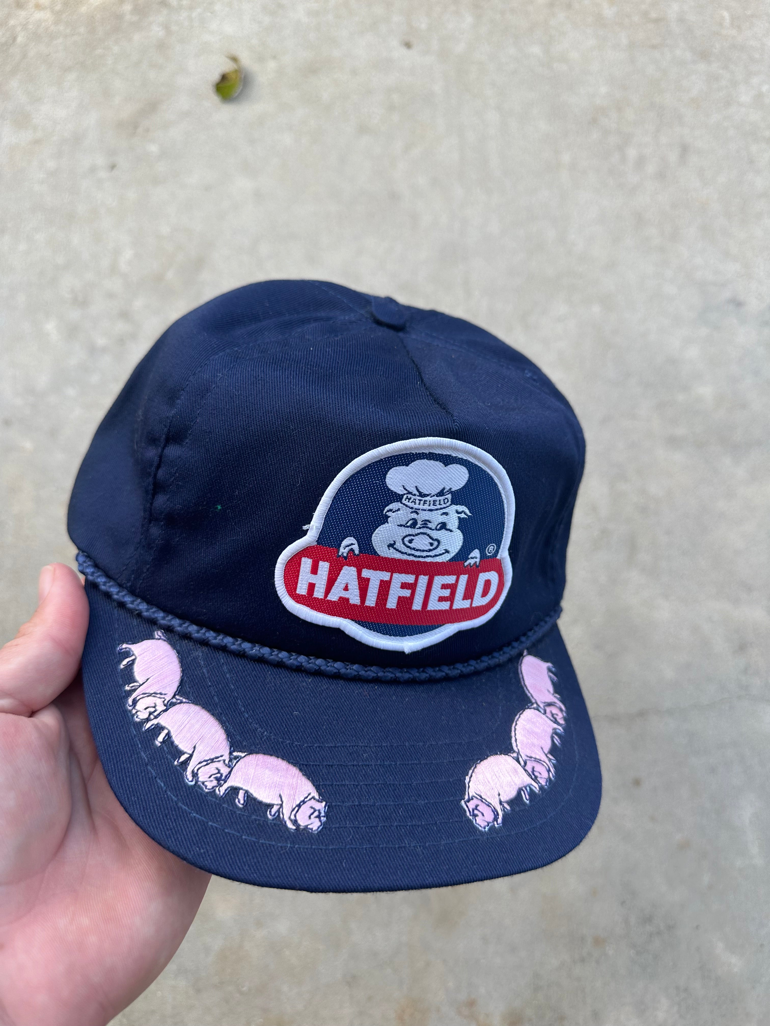 Vintage Hatfield Pig Rope Hat