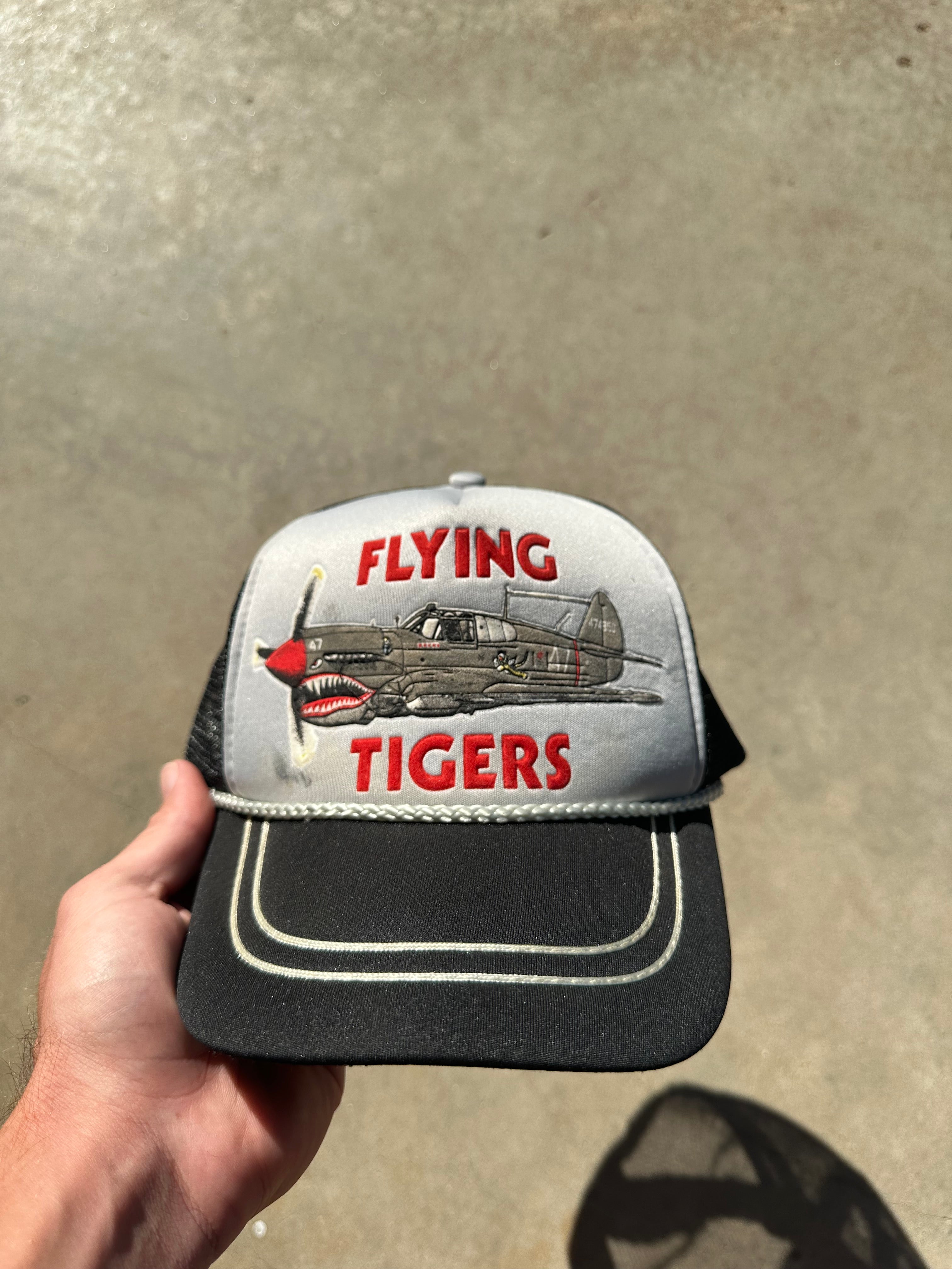 1980s Flying Tigers Trucker Hat